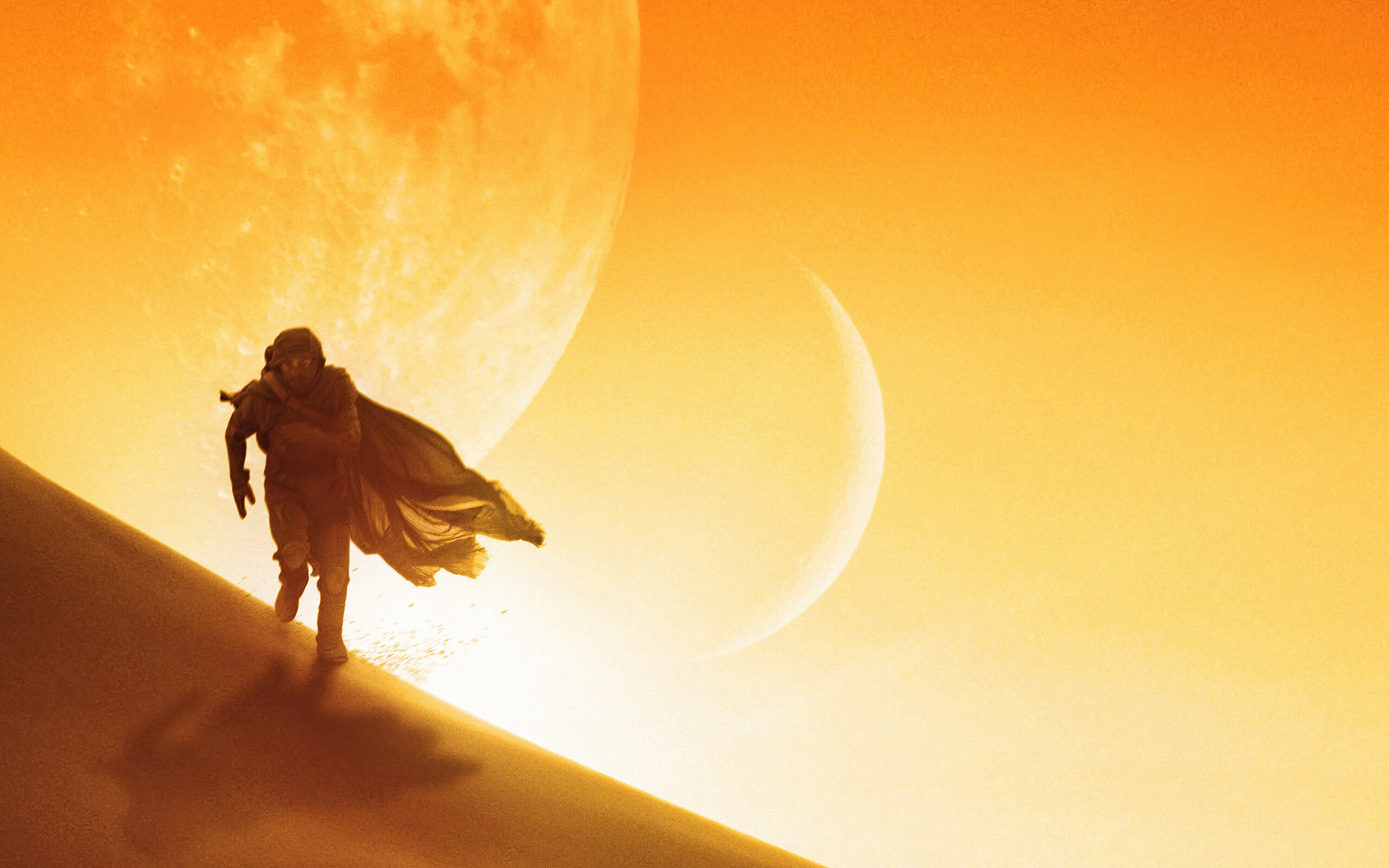 Dune movie (2021), 4K resolution, Epic space opera, Futuristic aesthetics, 2560x1600 HD Desktop