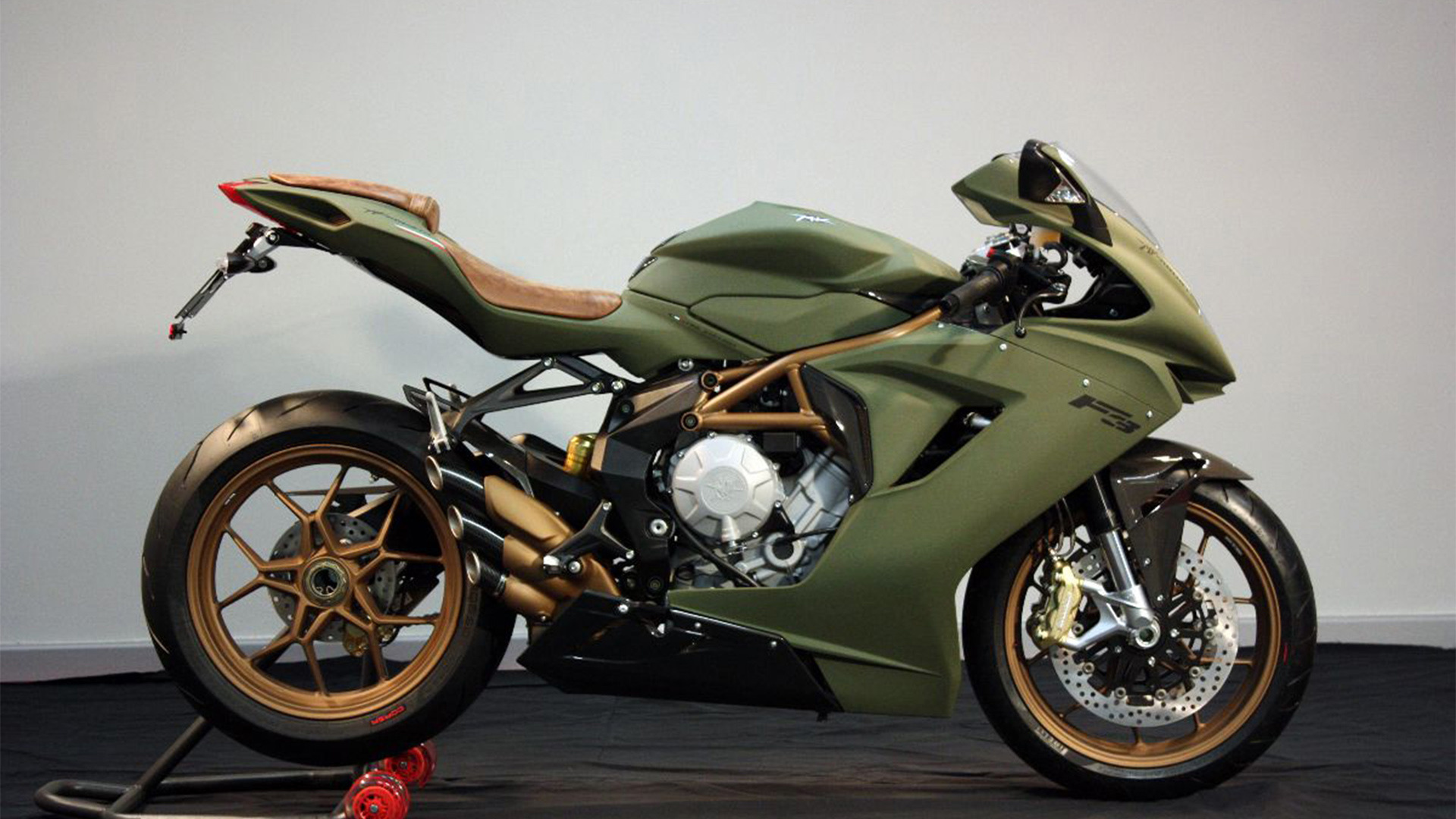 Army Green Edition, MV Agusta F3 Wallpaper, 1920x1080 Full HD Desktop