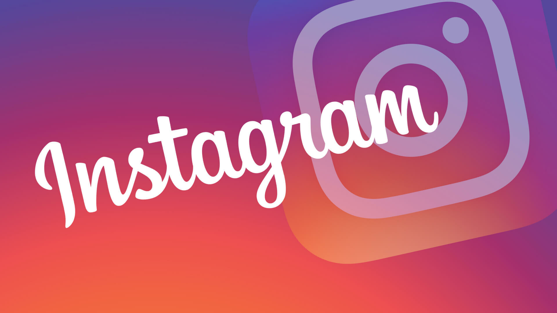 Instagram, Social media icon, Online community, Visual content, 1920x1080 Full HD Desktop