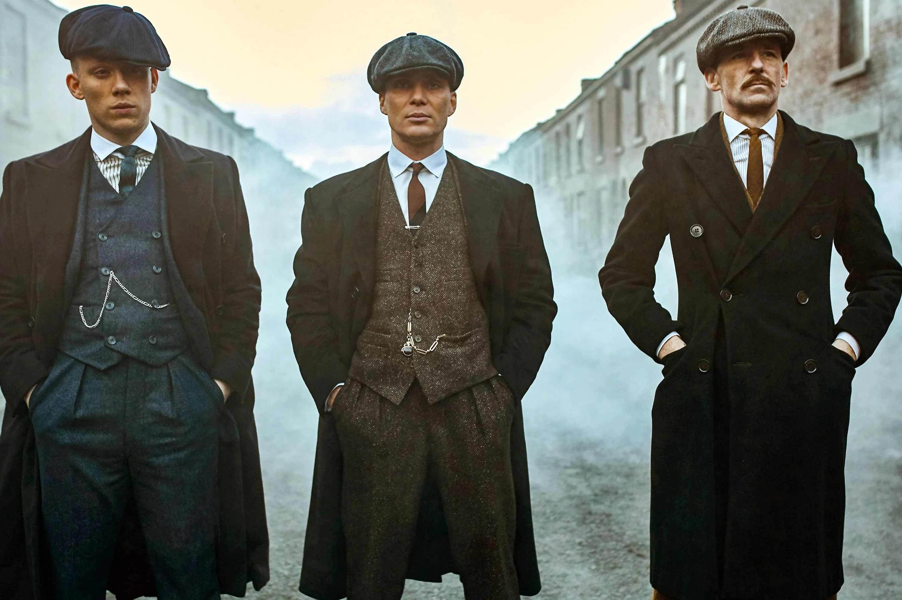 Peaky Blinders, Iconic series, British Gangsters, Historic drama, 3000x2000 HD Desktop