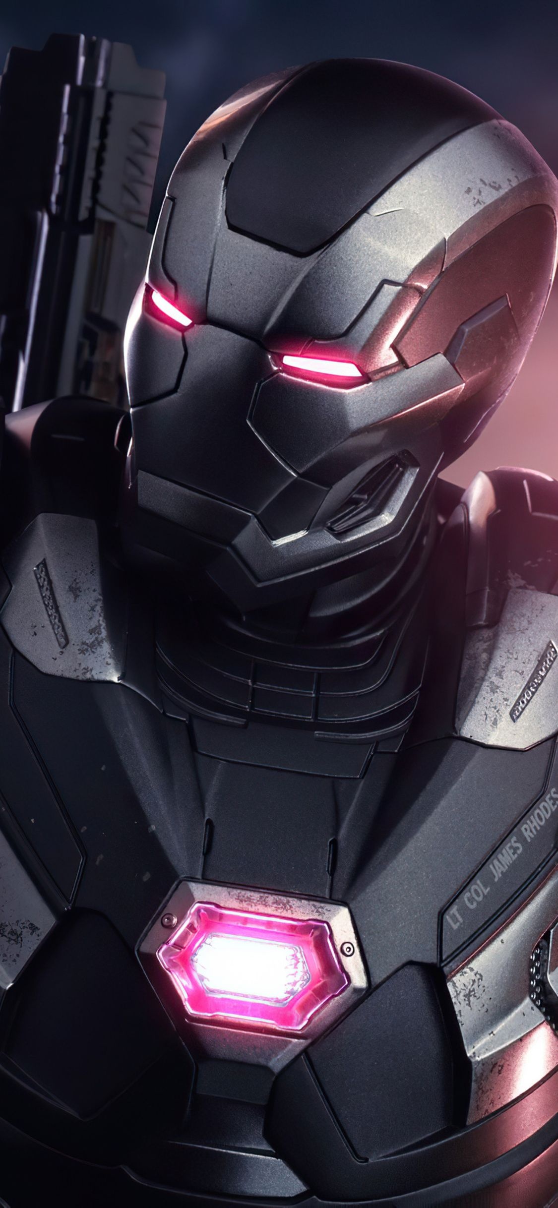 War Machine, Marvel movies, Iron Man comics, 4K resolution, 1130x2440 HD Phone