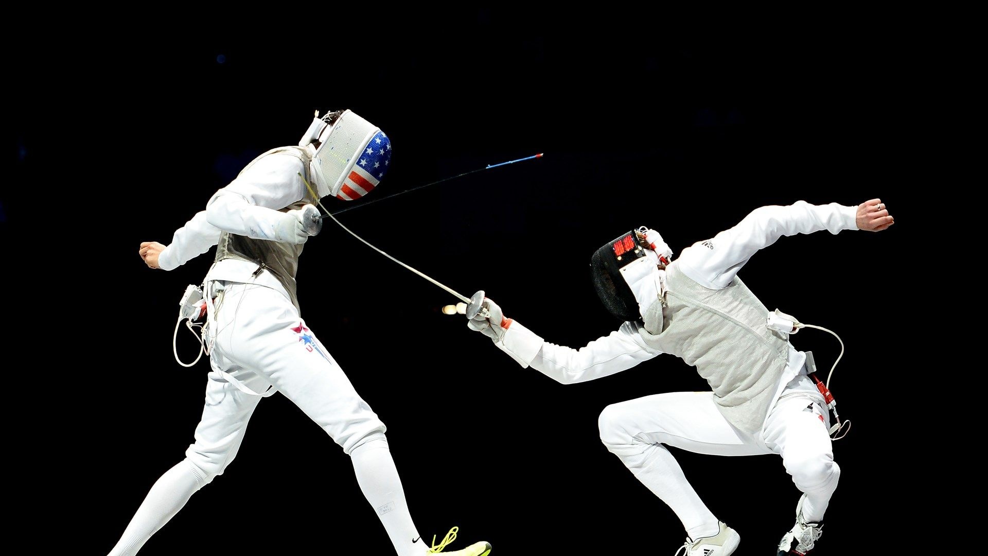 2016 Rio Summer Olympics, Fencing Wallpaper, 1920x1080 Full HD Desktop