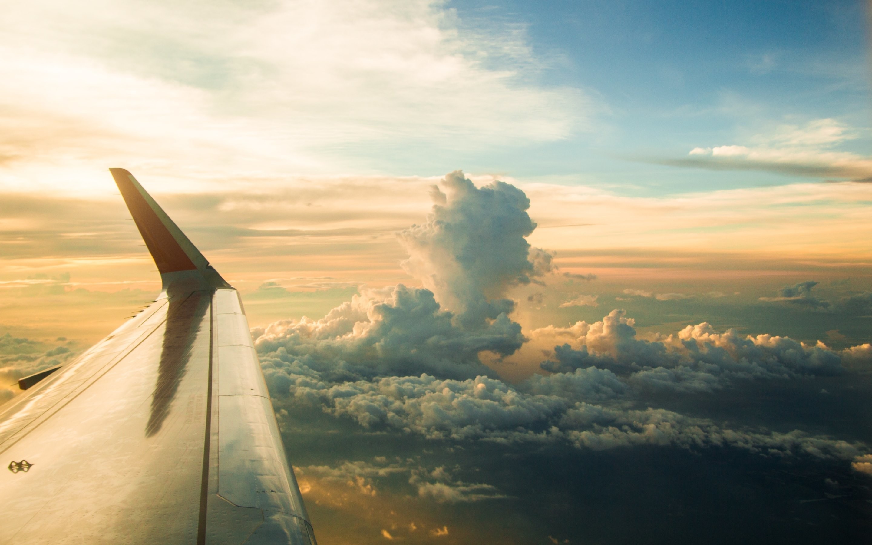 Wing, Airplanes Wallpaper, 2880x1800 HD Desktop