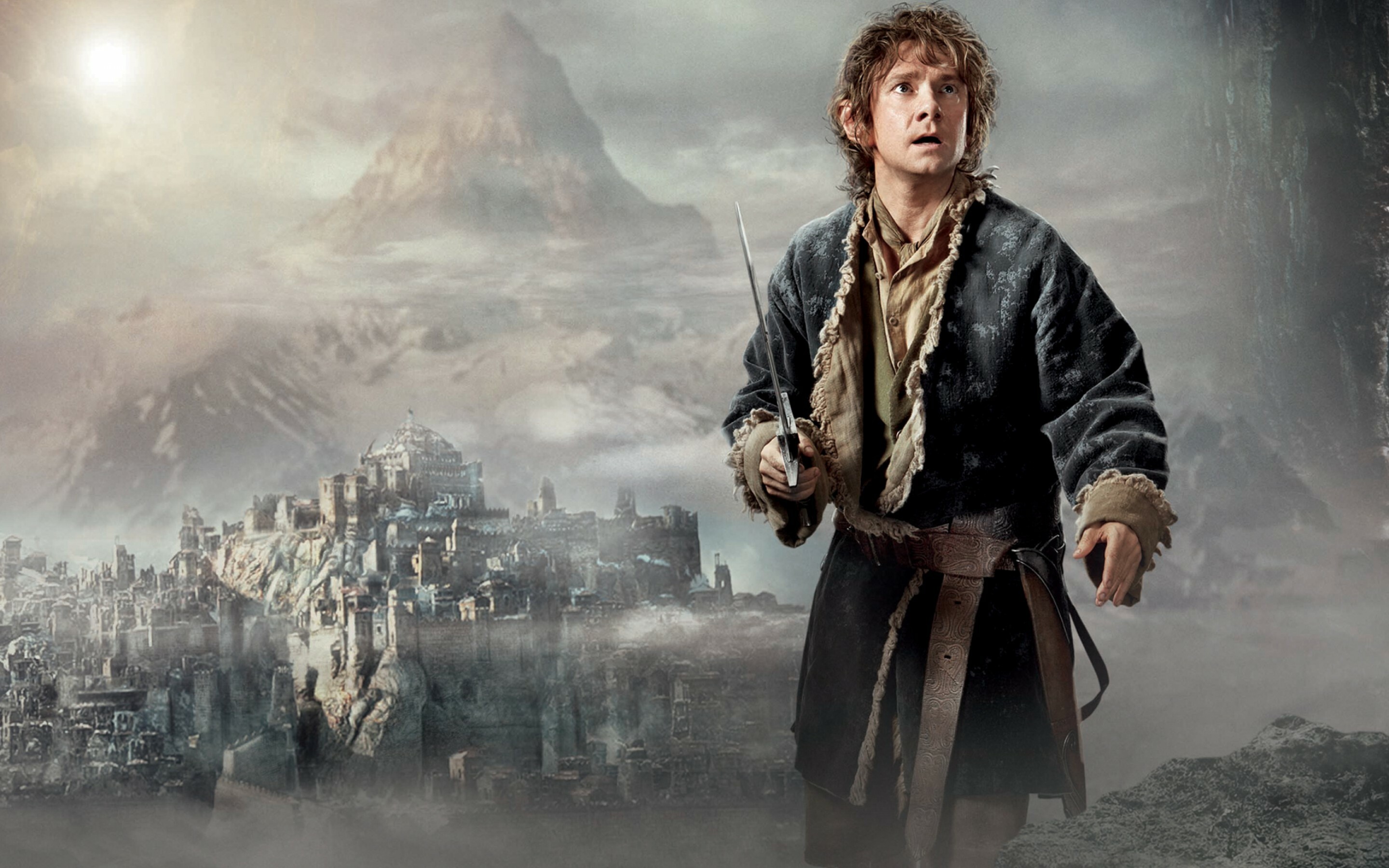 The Hobbit movies, Desolation of Smaug, Movie wallpapers, Epic adventure, 2880x1800 HD Desktop