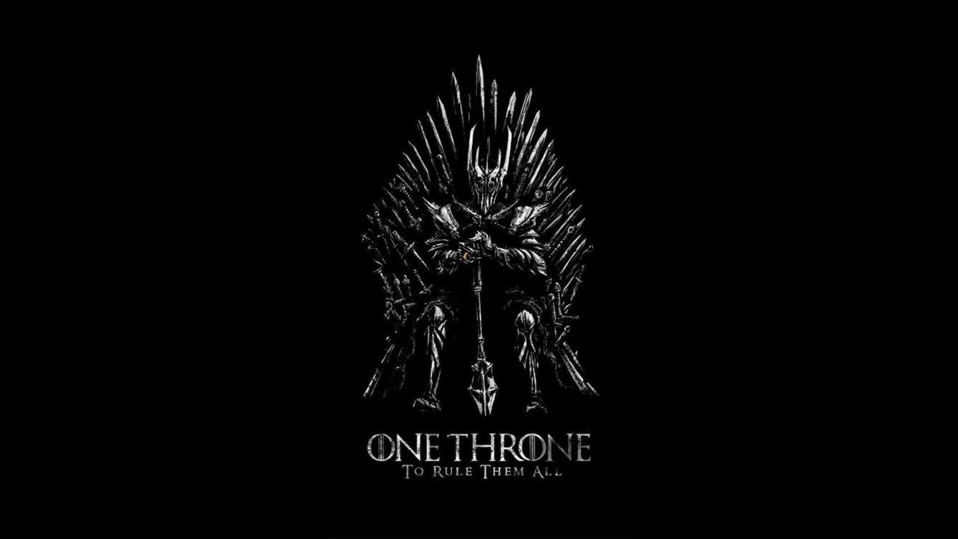 Iron Throne, TV Shows, Game of Thrones, Minimalist wallpapers, 1920x1080 Full HD Desktop