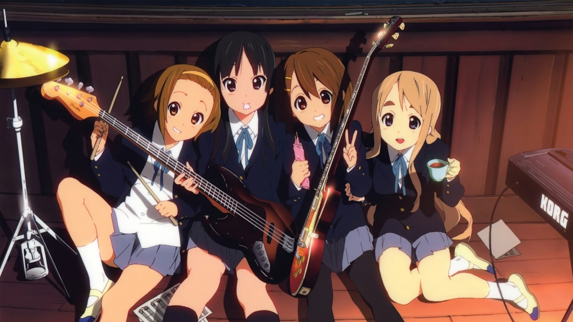 K-On! Anime, TV series, Movie database, K-On! franchise, 1920x1080 Full HD Desktop