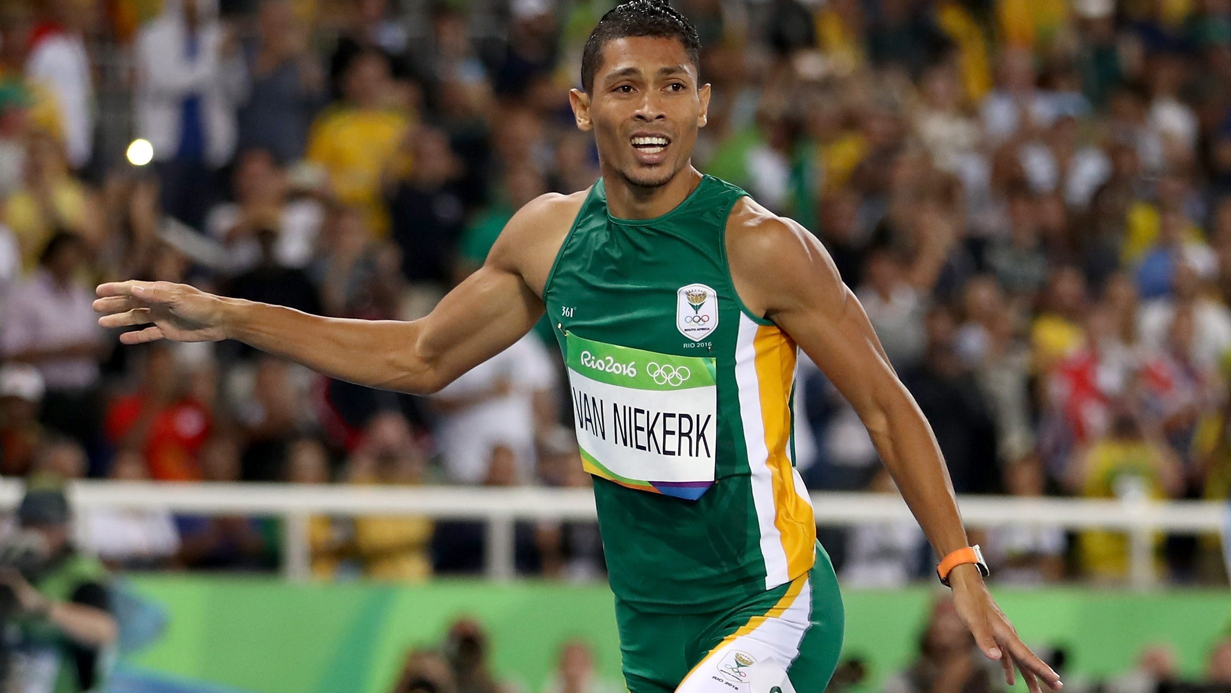 Wayde van Niekerk, Capillaires, Assemble, Munition, 2470x1390 HD Desktop