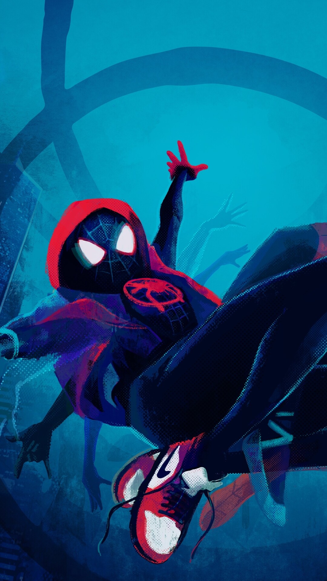 Spider-Verse movie, Peter Parker's legacy, Action-packed storyline, Visually stunning, 1080x1920 Full HD Phone