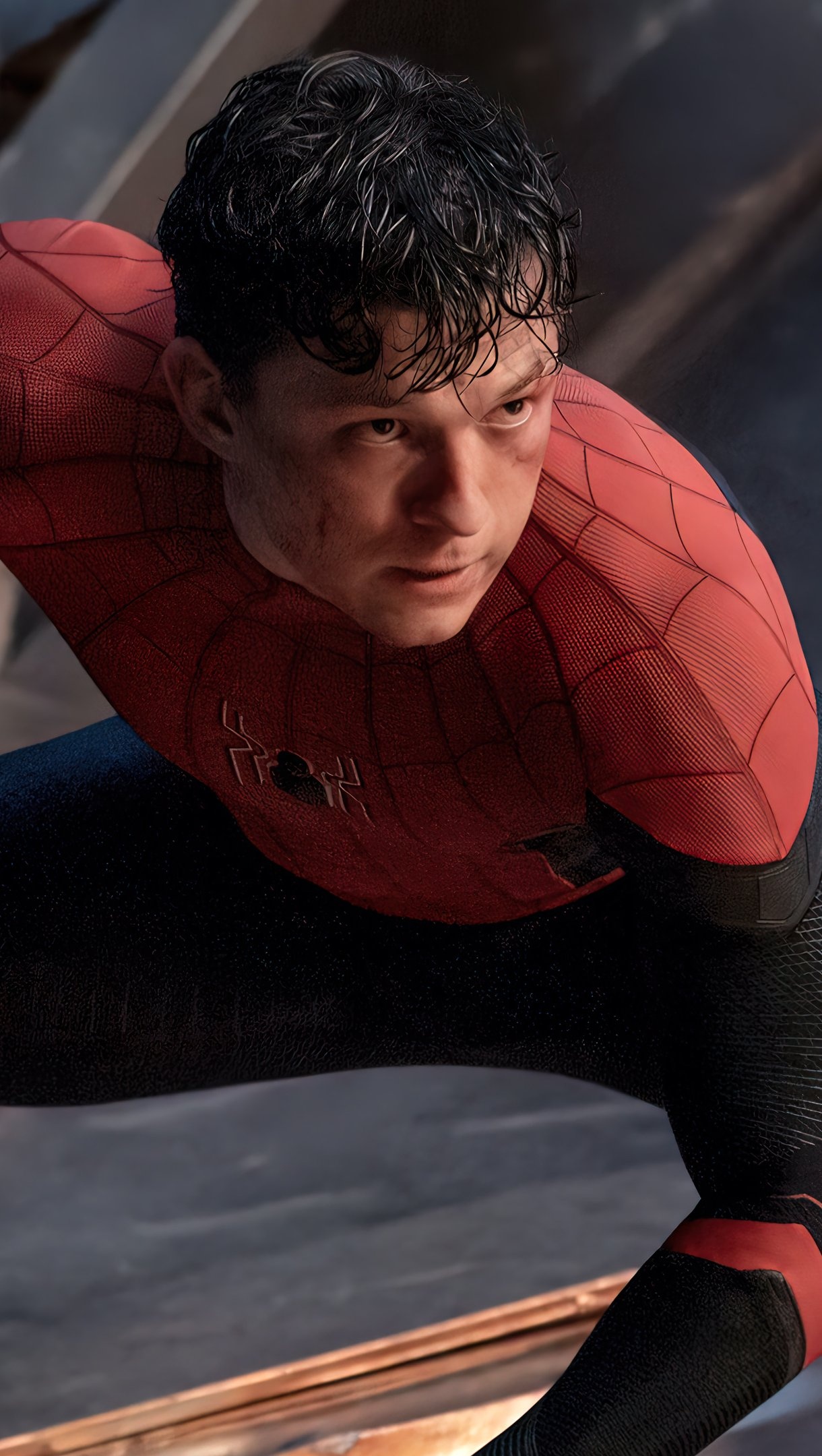 Tom Holland, Spider-Man No Way Home, 4K Ultra HD wallpaper, 1220x2160 HD Phone