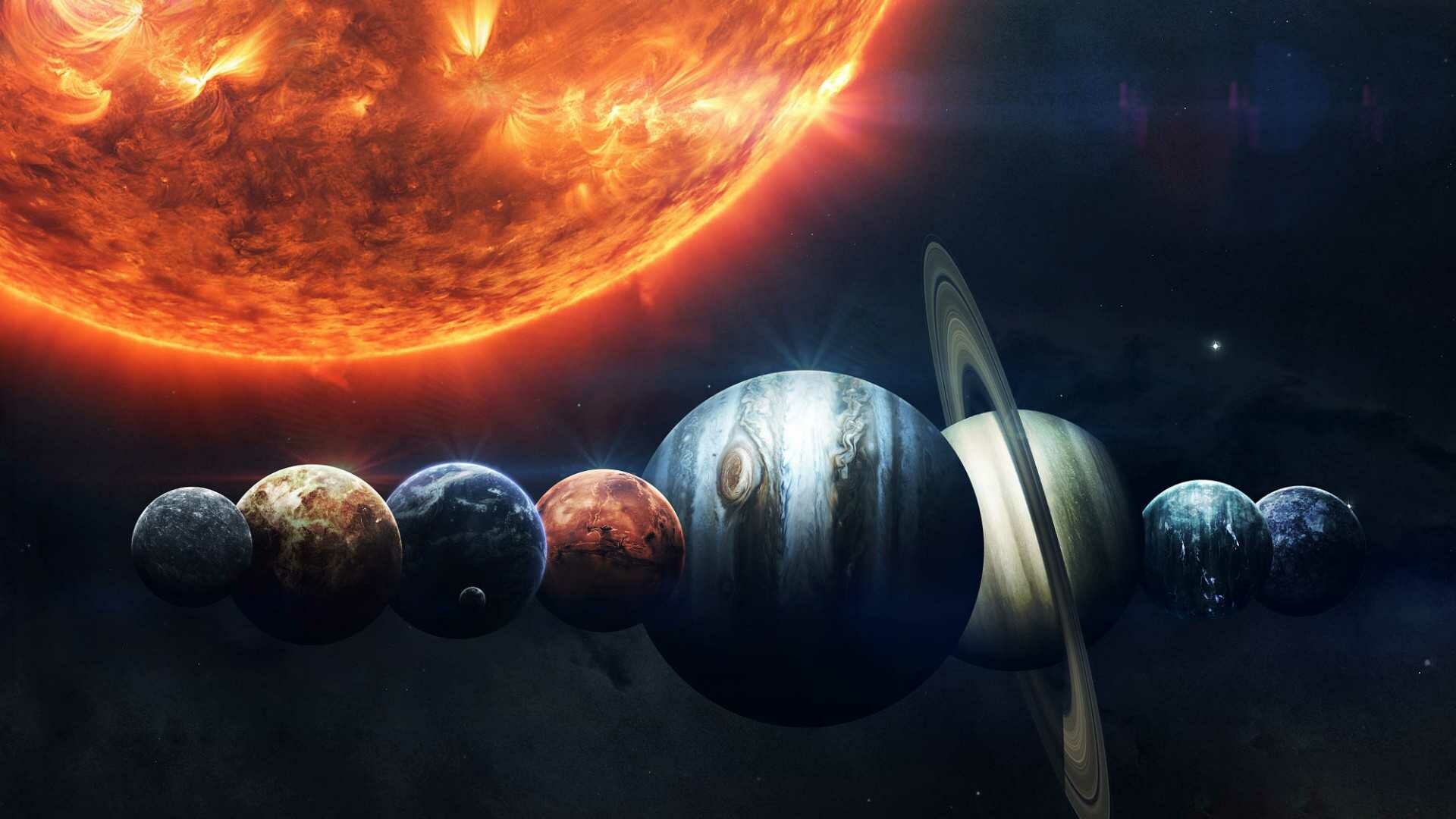 Solar System, Planets Wallpaper, 1920x1080 Full HD Desktop