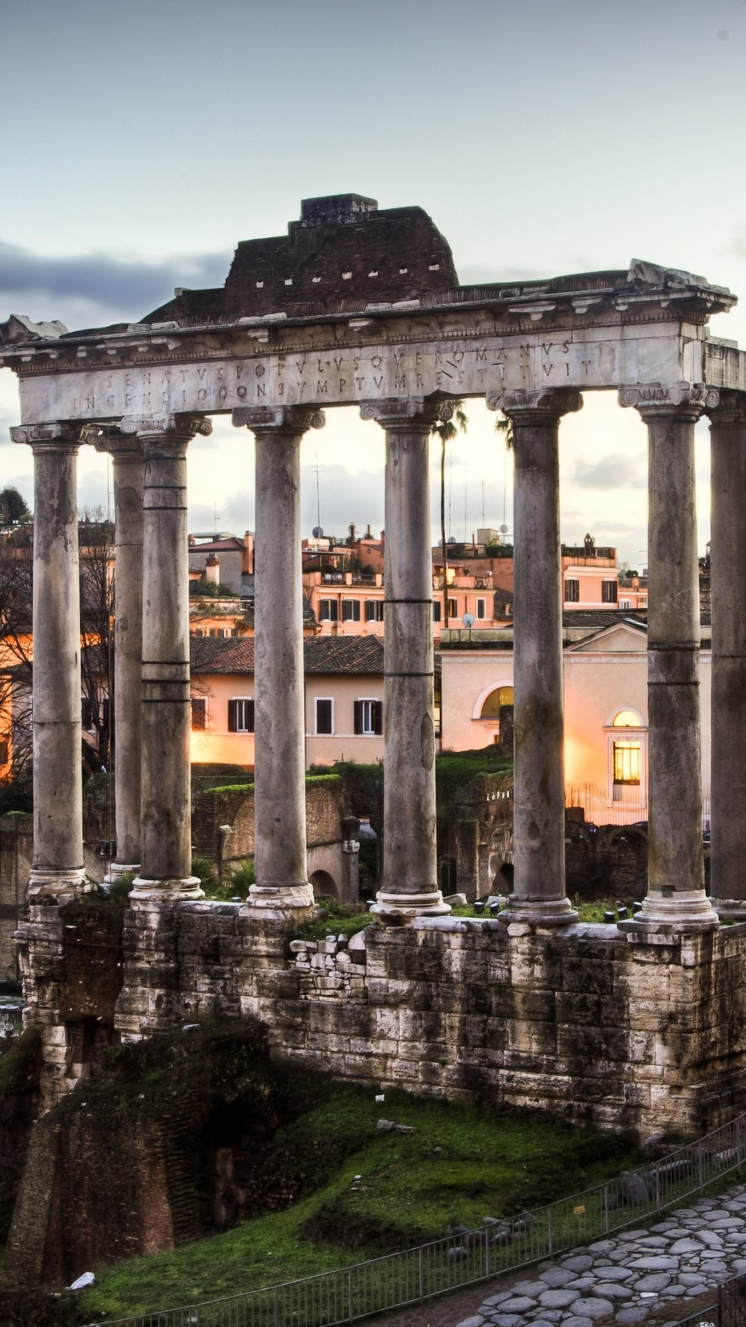 Man-made marvel, Roman Forum greatness, Historical significance, Architectural grandeur, 1080x1920 Full HD Phone