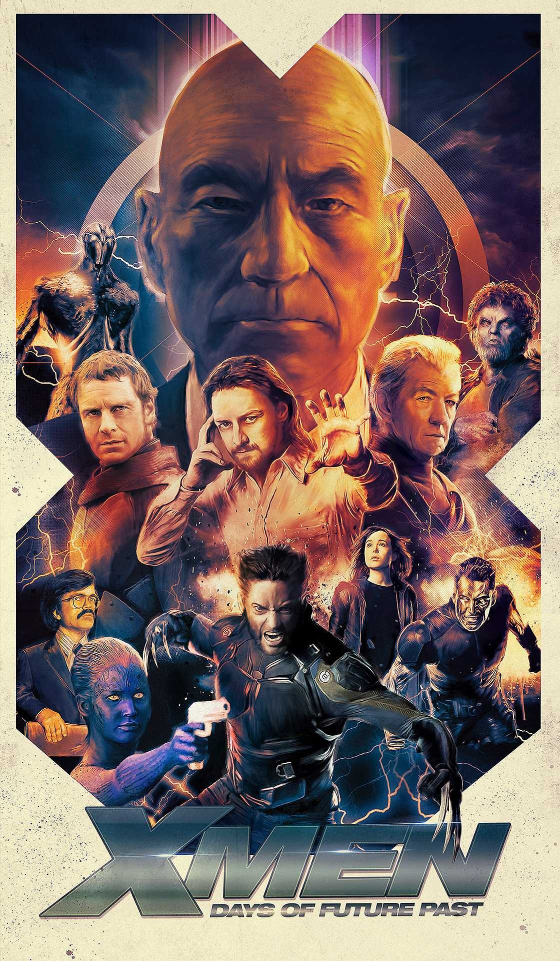 X-Men: Days of Future Past, Shadowhawks, Shade, 1120x1920 HD Phone