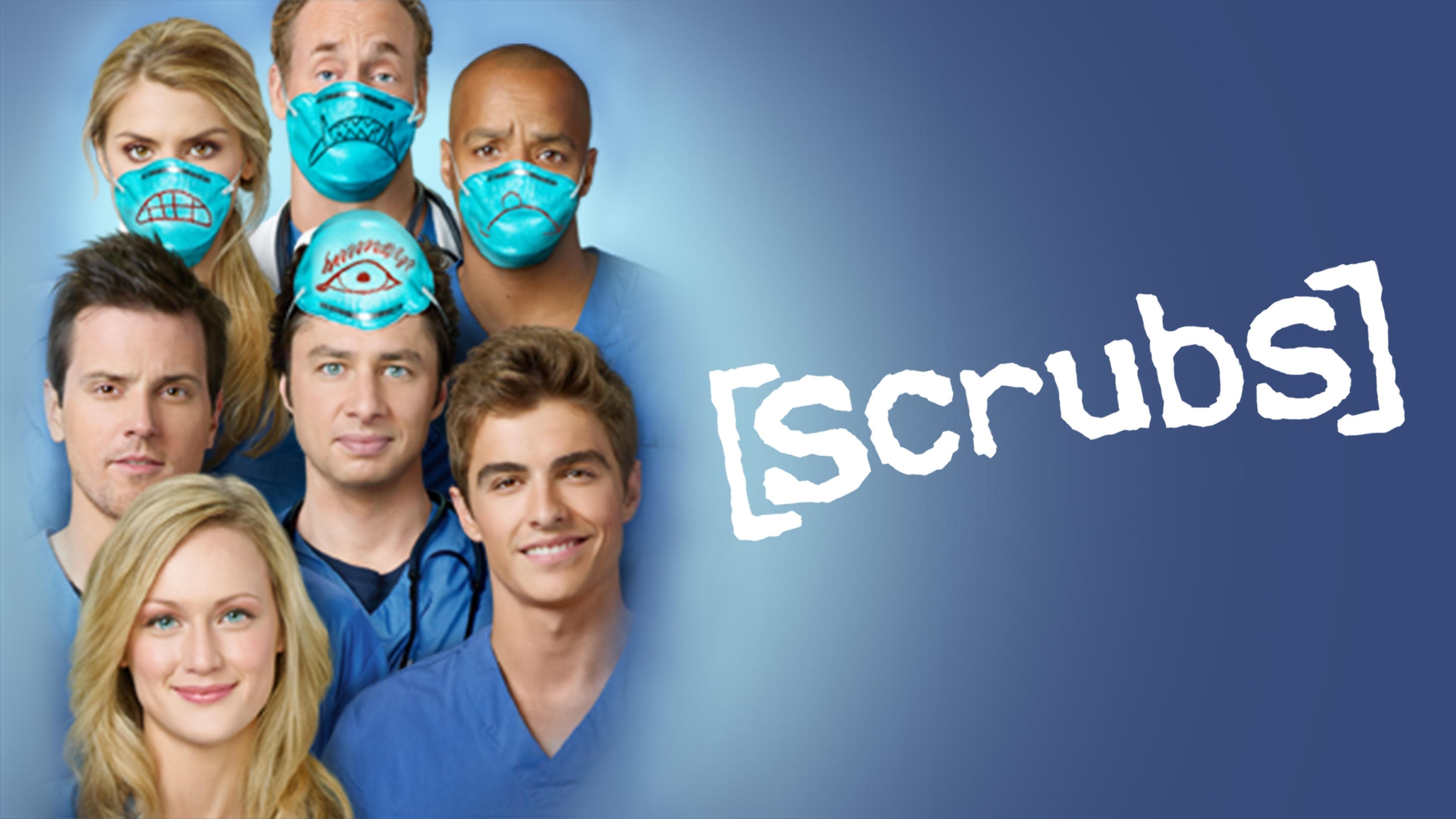 Scrubs, TV series, 2001-2010, 3840x2160 4K Desktop