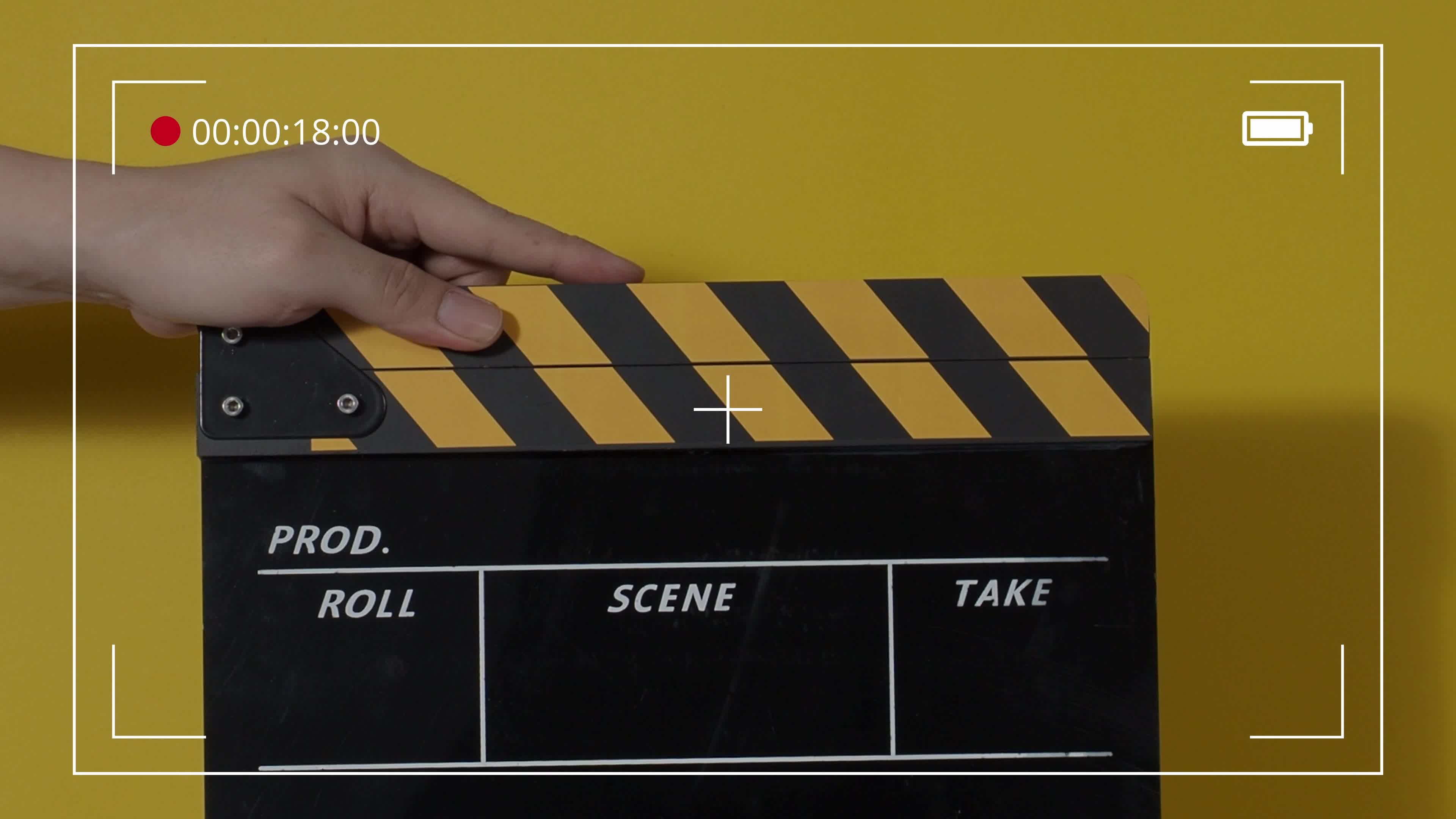 Clapperboard close up, Film making, Isolated background, Hand, 3840x2160 4K Desktop