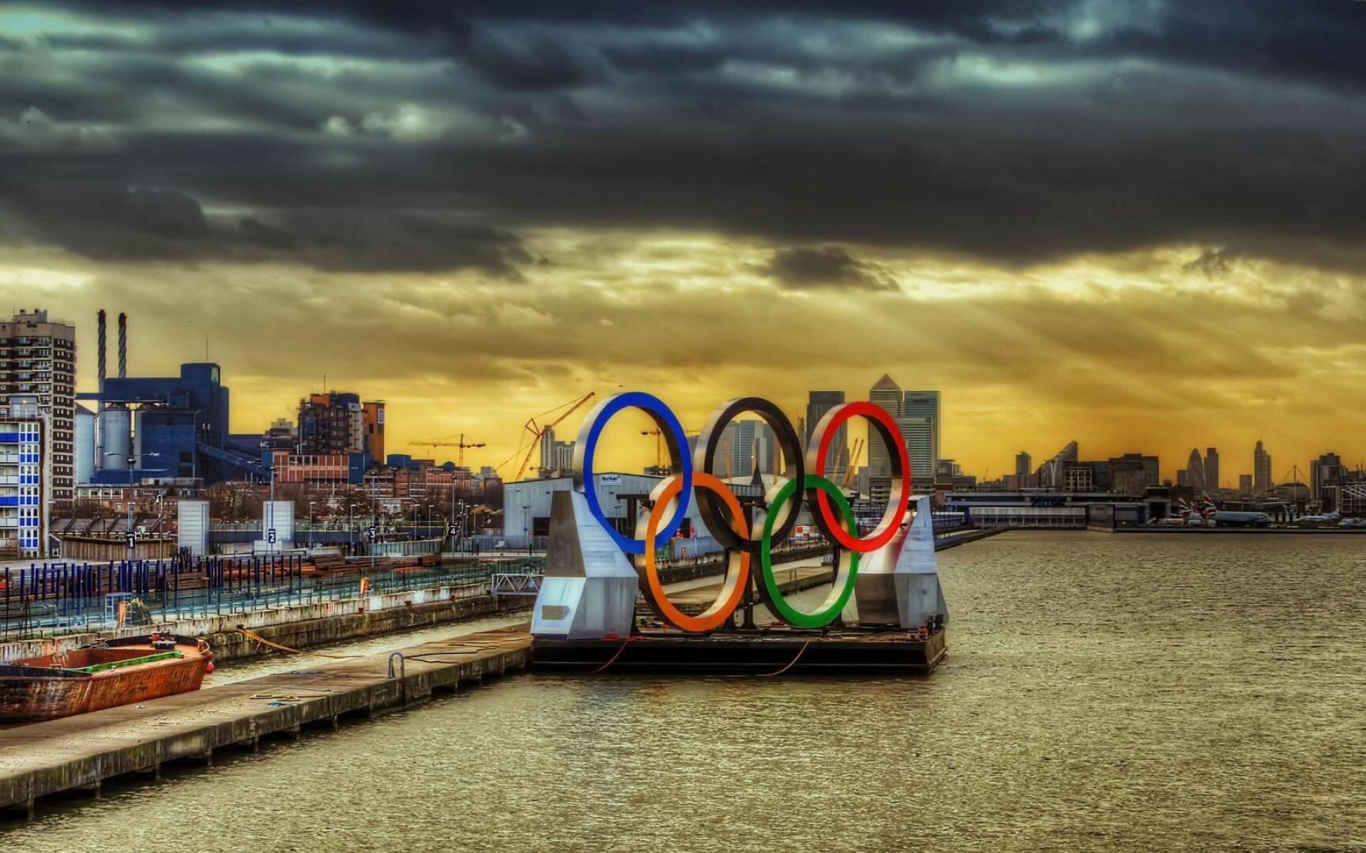 London Olympic logo, Olympic Games Wallpaper, 1920x1200 HD Desktop