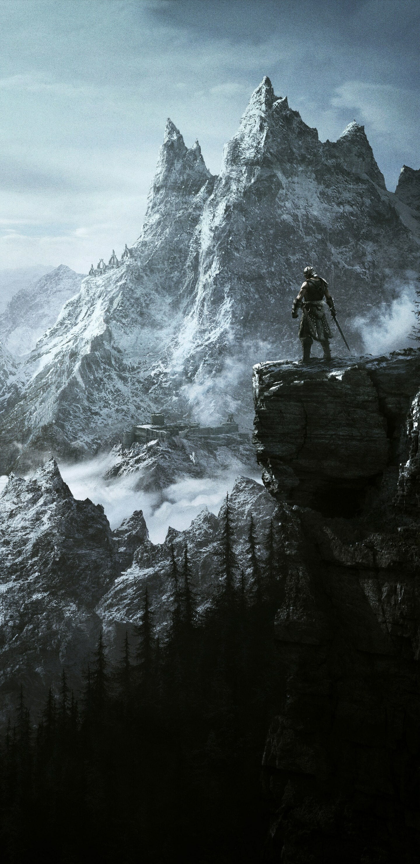 Skyrim iPhone wallpaper, HD wallpapers, Gaming, 1440x2960 HD Phone