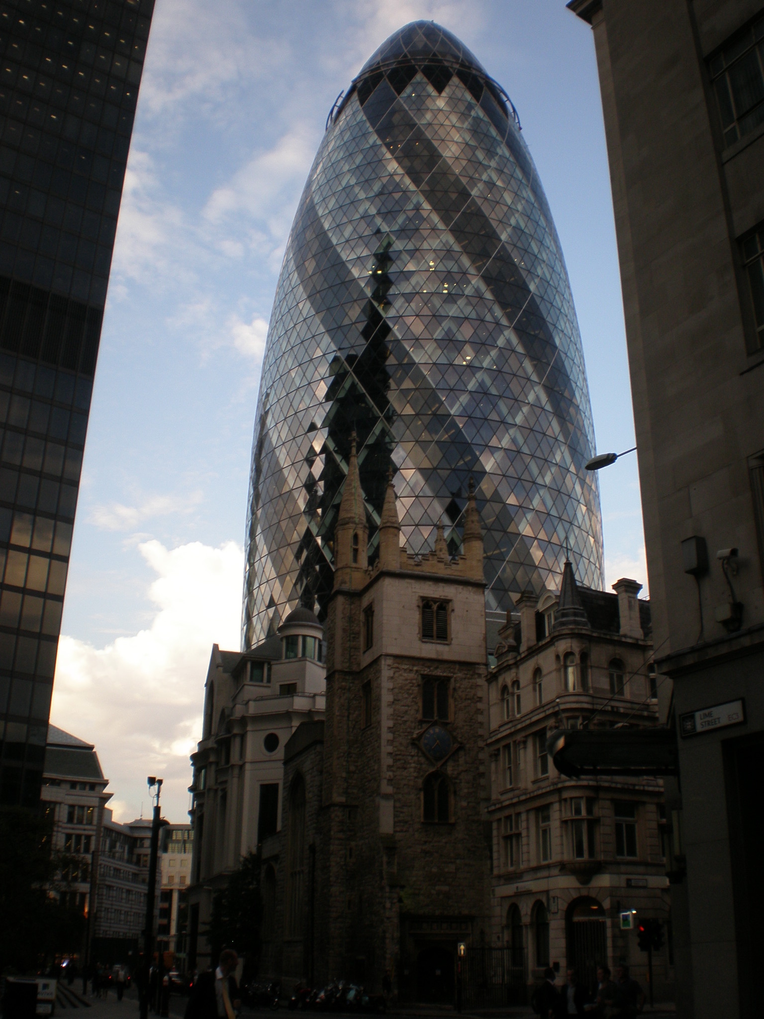 The Gherkin, London landmark, Red phone booth, Iconic symbol, 1540x2050 HD Phone