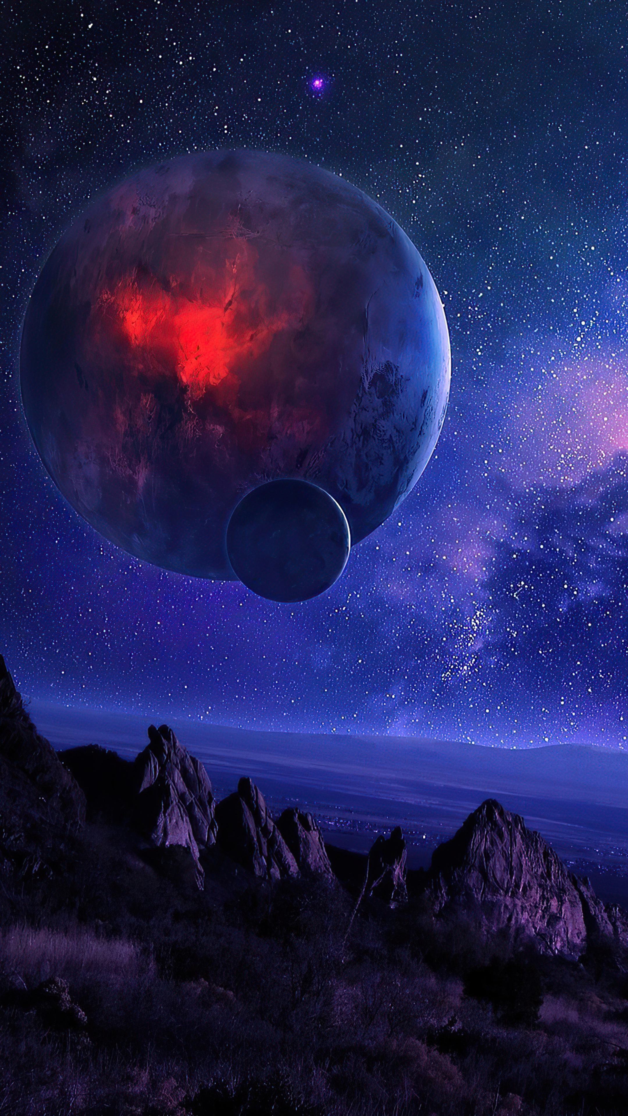 Planets, 4K Backgrounds Wallpaper, 2160x3840 4K Phone