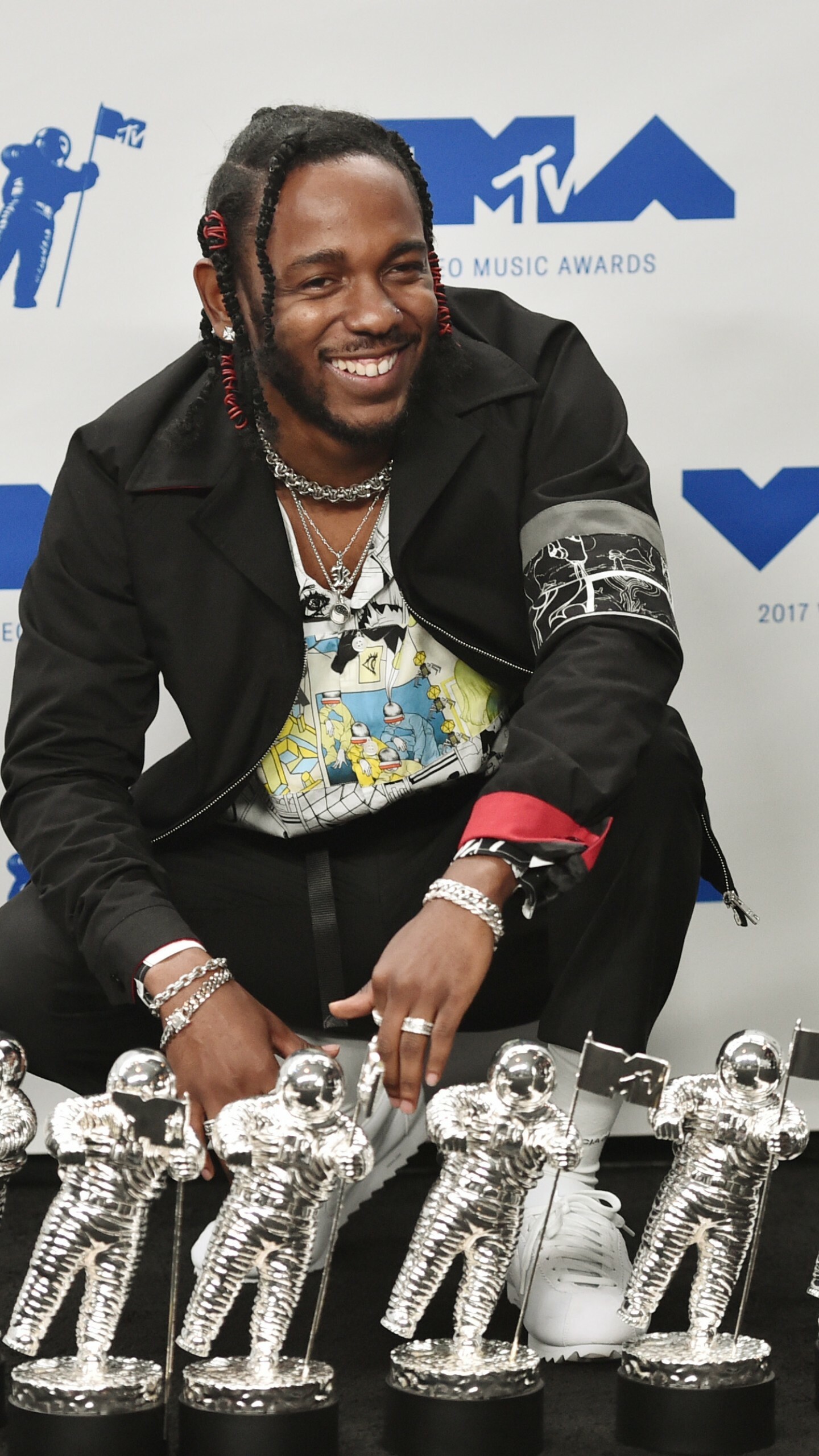 MTV VMA 2017, Kendrick Lamar Wallpaper, 1440x2560 HD Phone