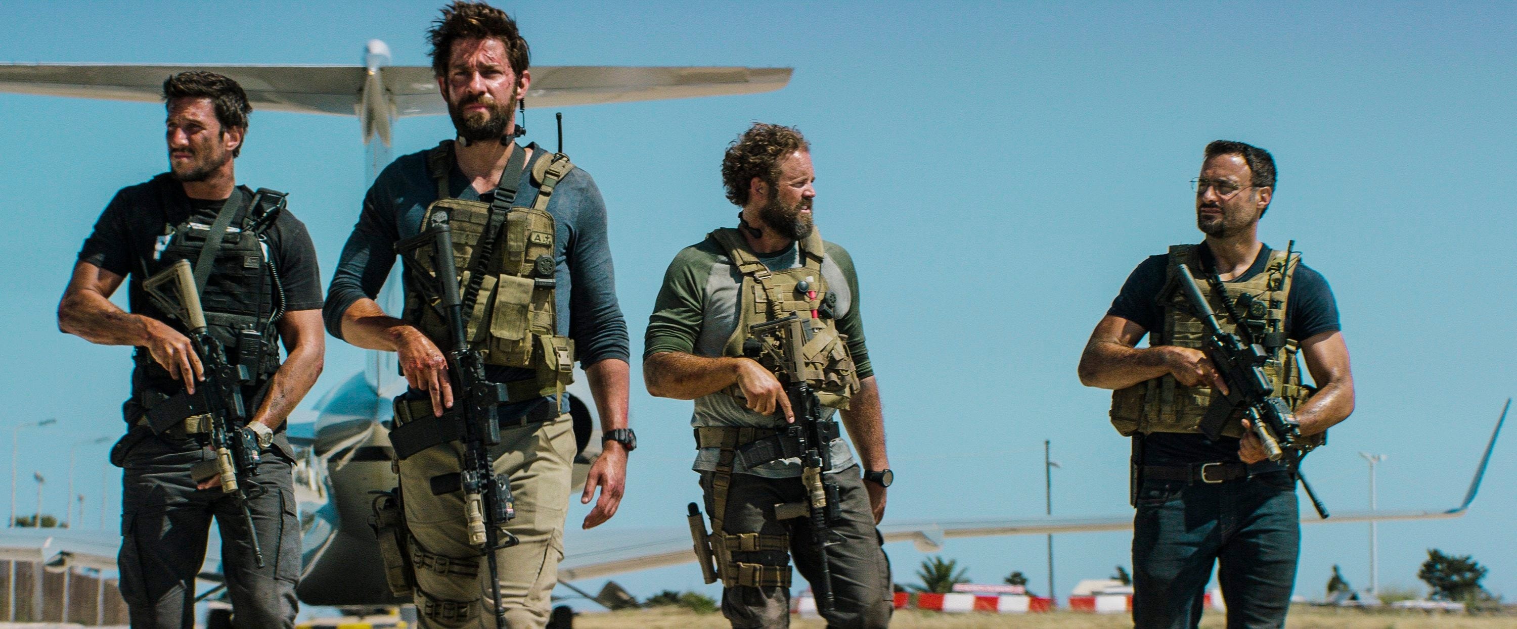 13 Hours, Michael Bay movie, Benghazi, 3000x1250 Dual Screen Desktop