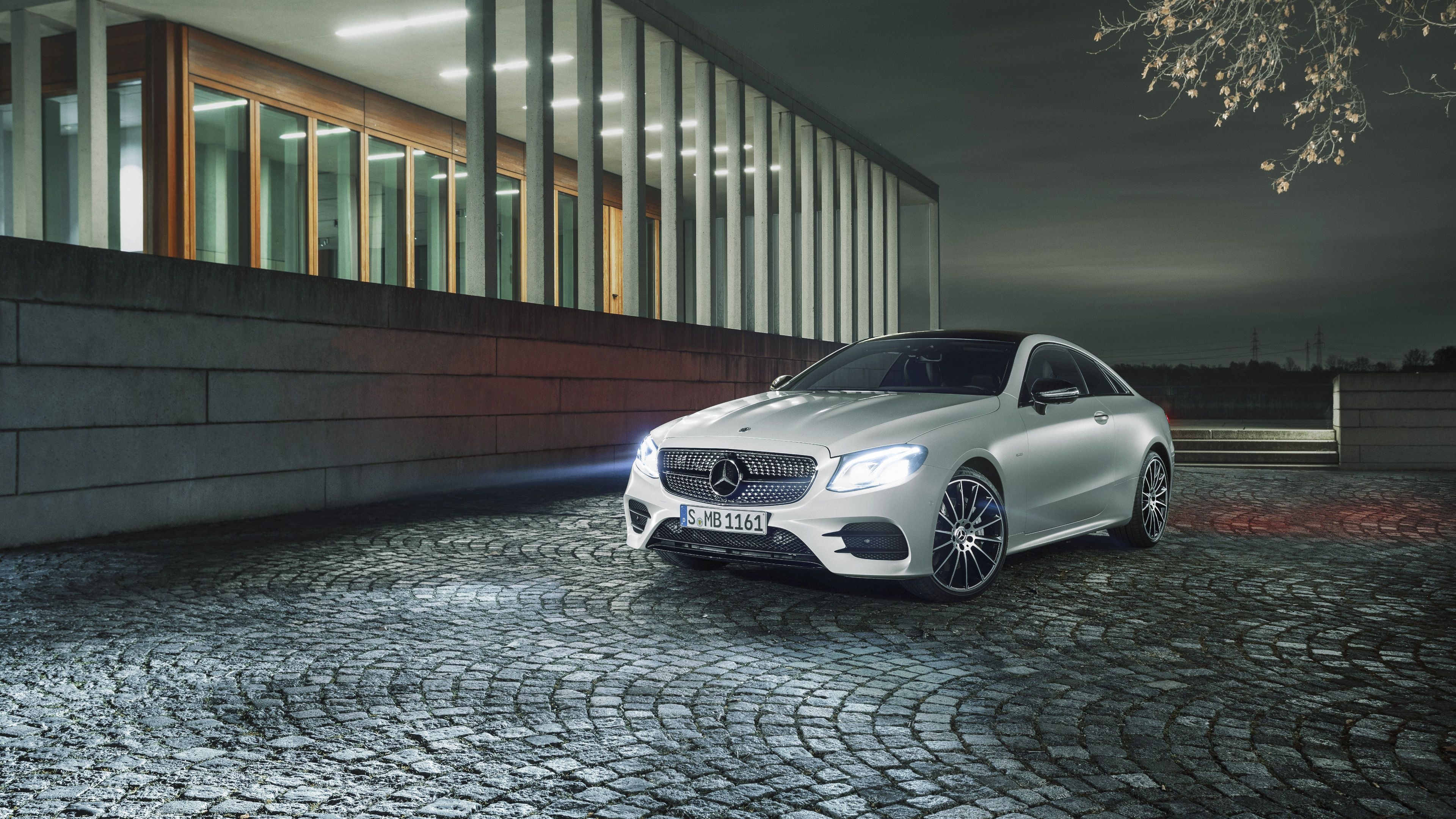 E200 Coupe, Mercedes-Benz E-Class Wallpaper, 3840x2160 4K Desktop