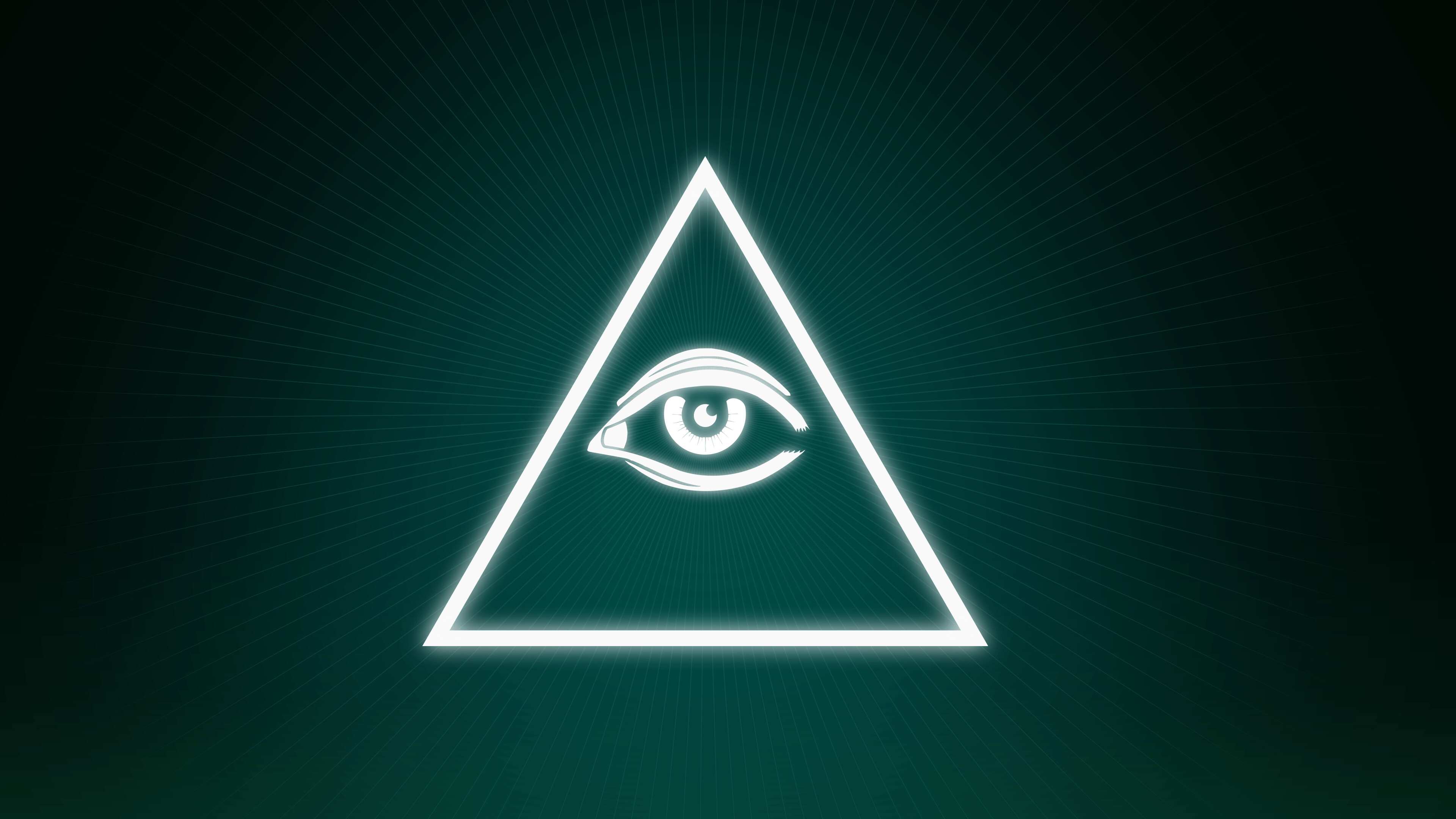 Illuminati triangle wallpapers, Cryptic symbolism, Mysterious design, Intriguing visuals, 3840x2160 4K Desktop