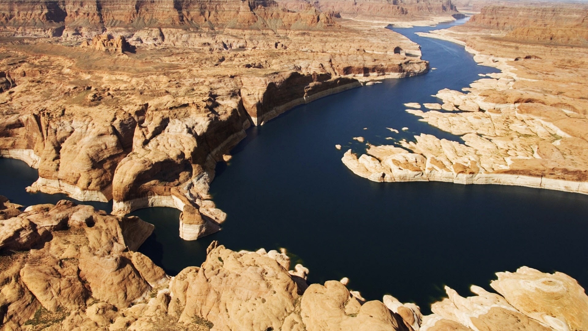 Lake Powell, Colorado River, Eyecandy, Xfce desktop, 1920x1080 Full HD Desktop