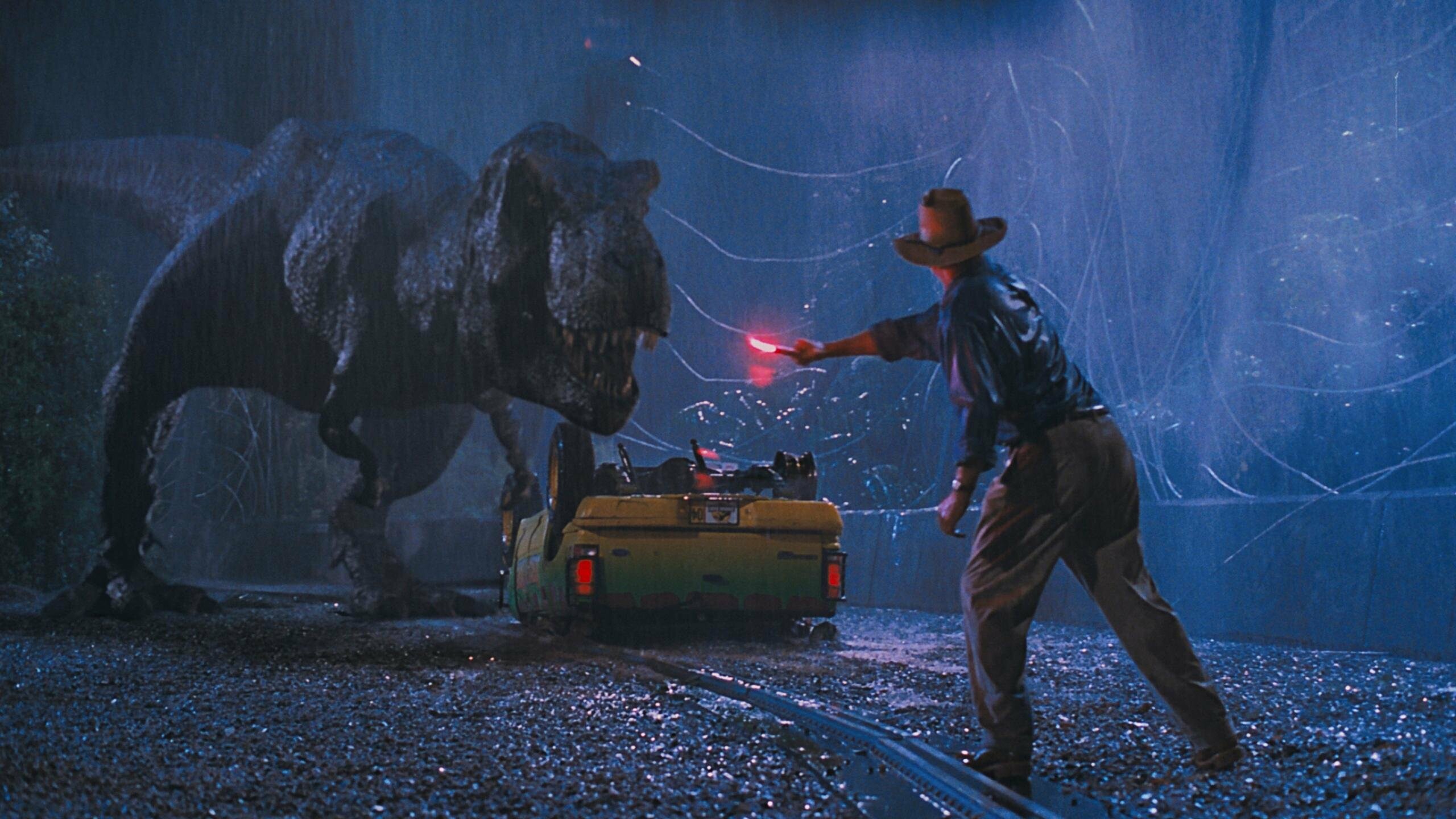 Jurassic Park, Desktop backgrounds, Classic movie, Dinosaur theme park, 2560x1440 HD Desktop