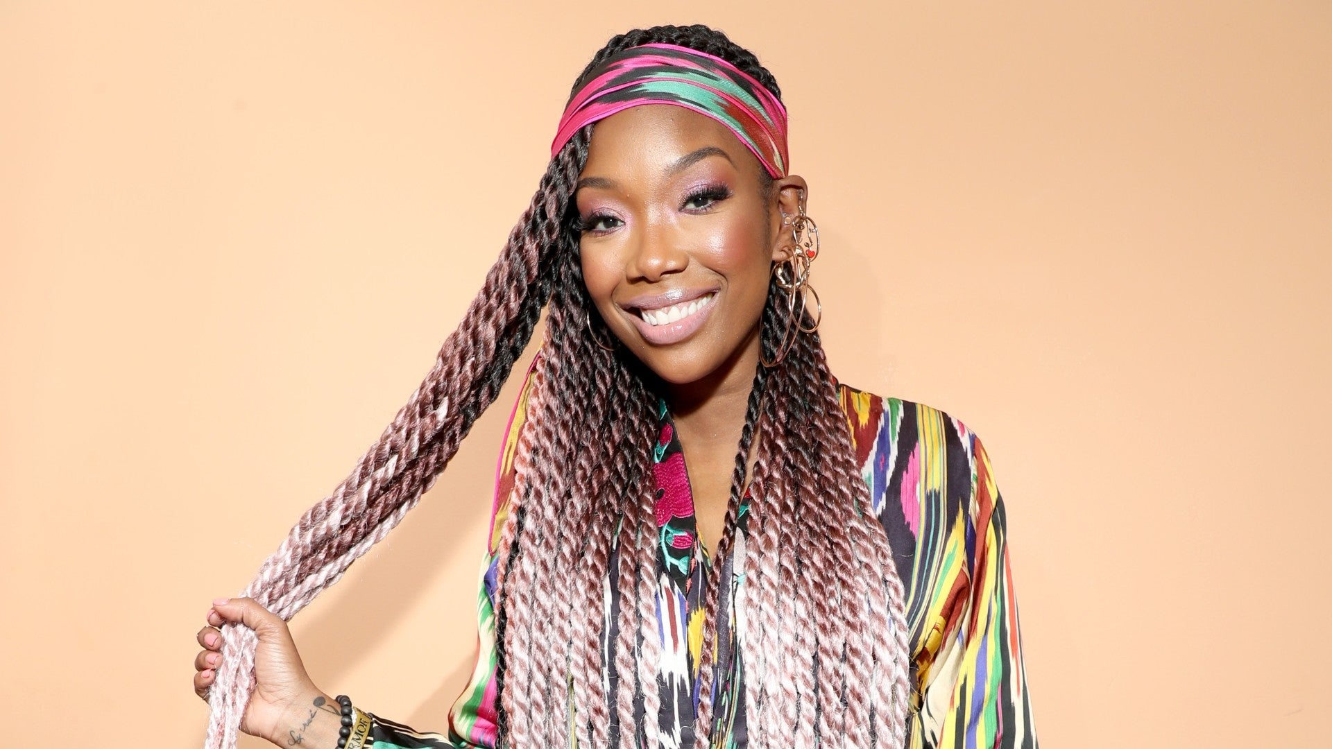 Brandy, Celebrity hairstylist, Chuck Amos, Braid expert, 1920x1080 Full HD Desktop