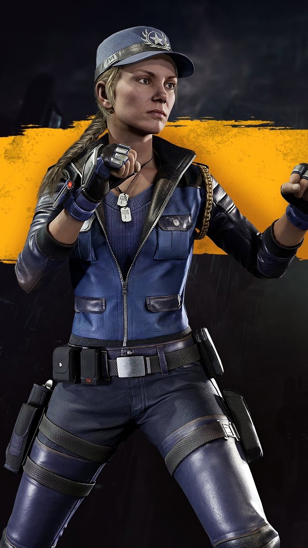 Sonya Blade, Movies, Video game, Mortal Kombat 11, 1080x1920 Full HD Phone