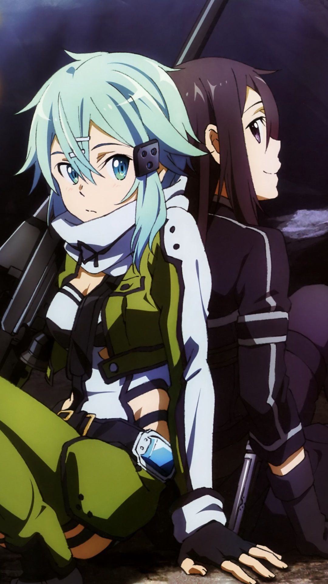 Sword Art Online, Fatal Bullet, iPhone wallpapers, SAO, 1080x1920 Full HD Phone