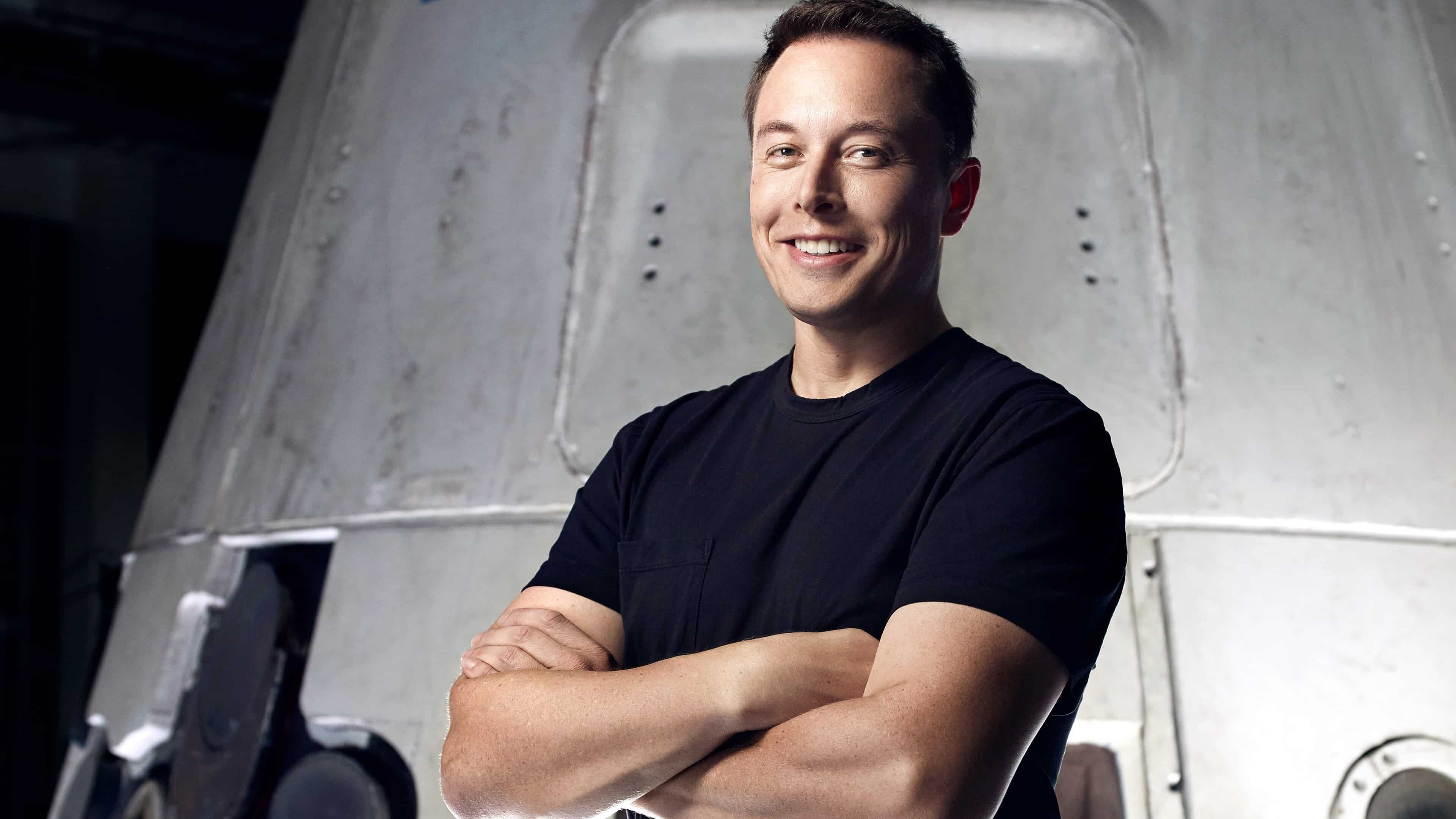 Elon Musk, Portrait in UHD 4K, Captivating wallpaper, 3840x2160 4K Desktop