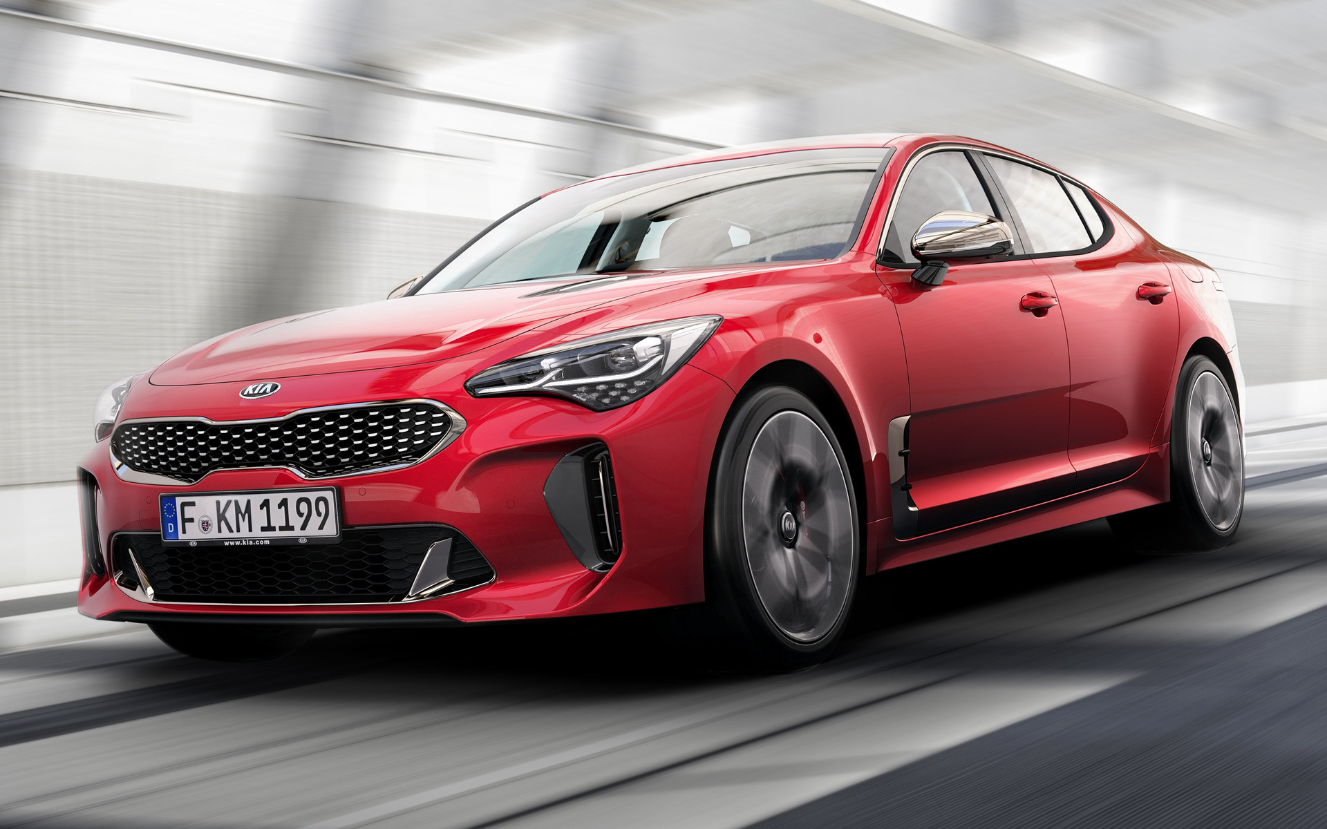 Kia Stinger GT, High-performance sedan, Striking design, Unmatched excitement, 1920x1200 HD Desktop