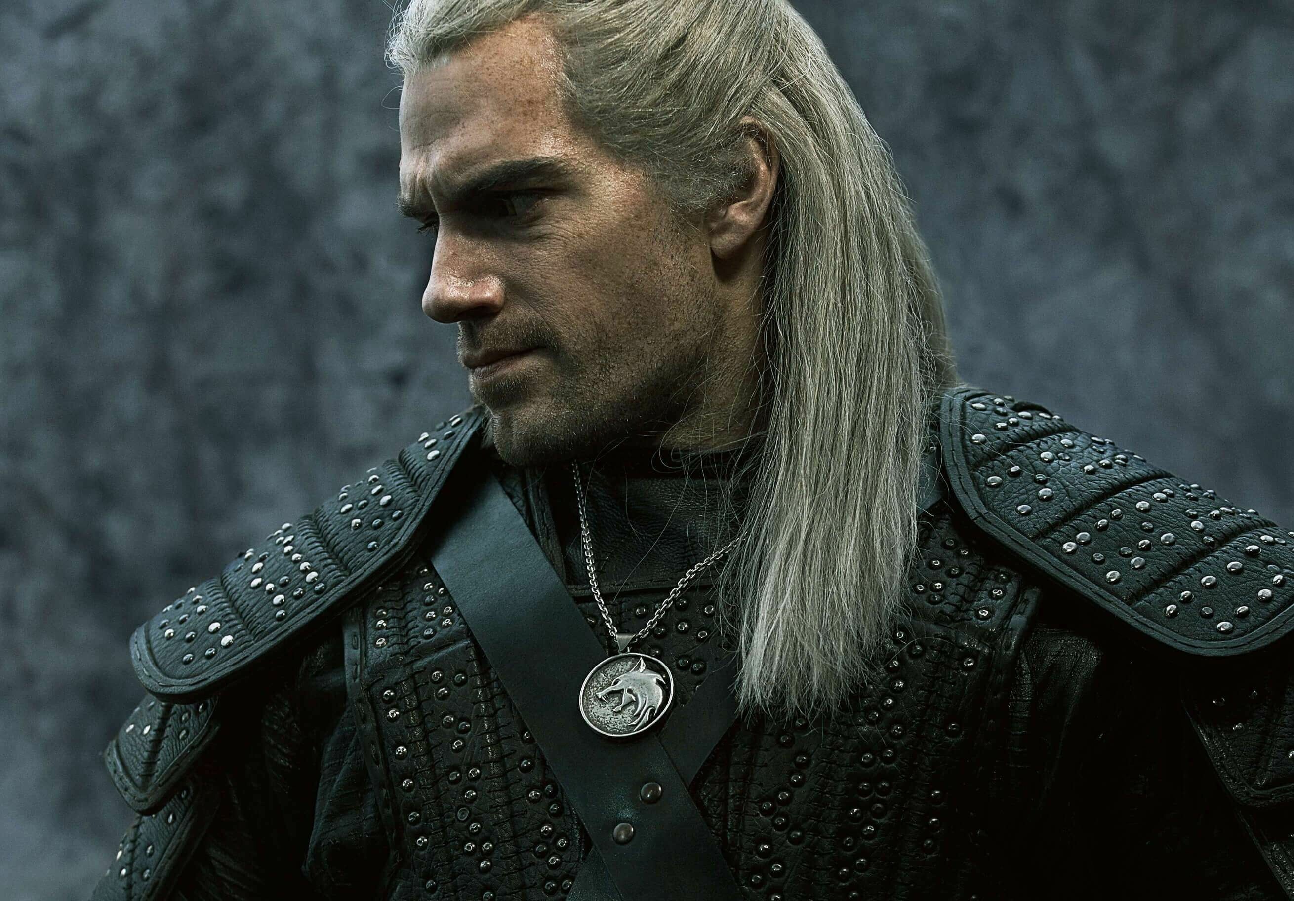 The Witcher medallion, Henry Cavill's stunning portrayal, Mutant hero, Netflix series, 2620x1830 HD Desktop