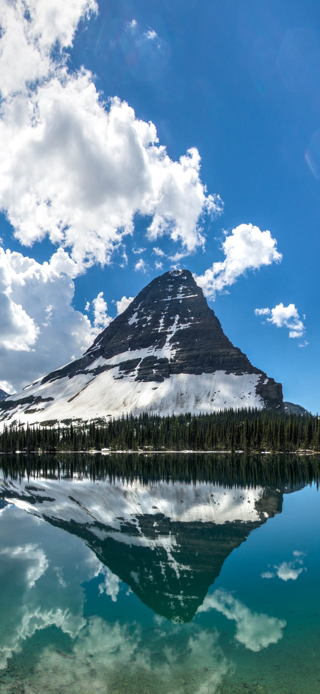 Earth, Glacier National Park, Natural wonder, 1130x2440 HD Phone