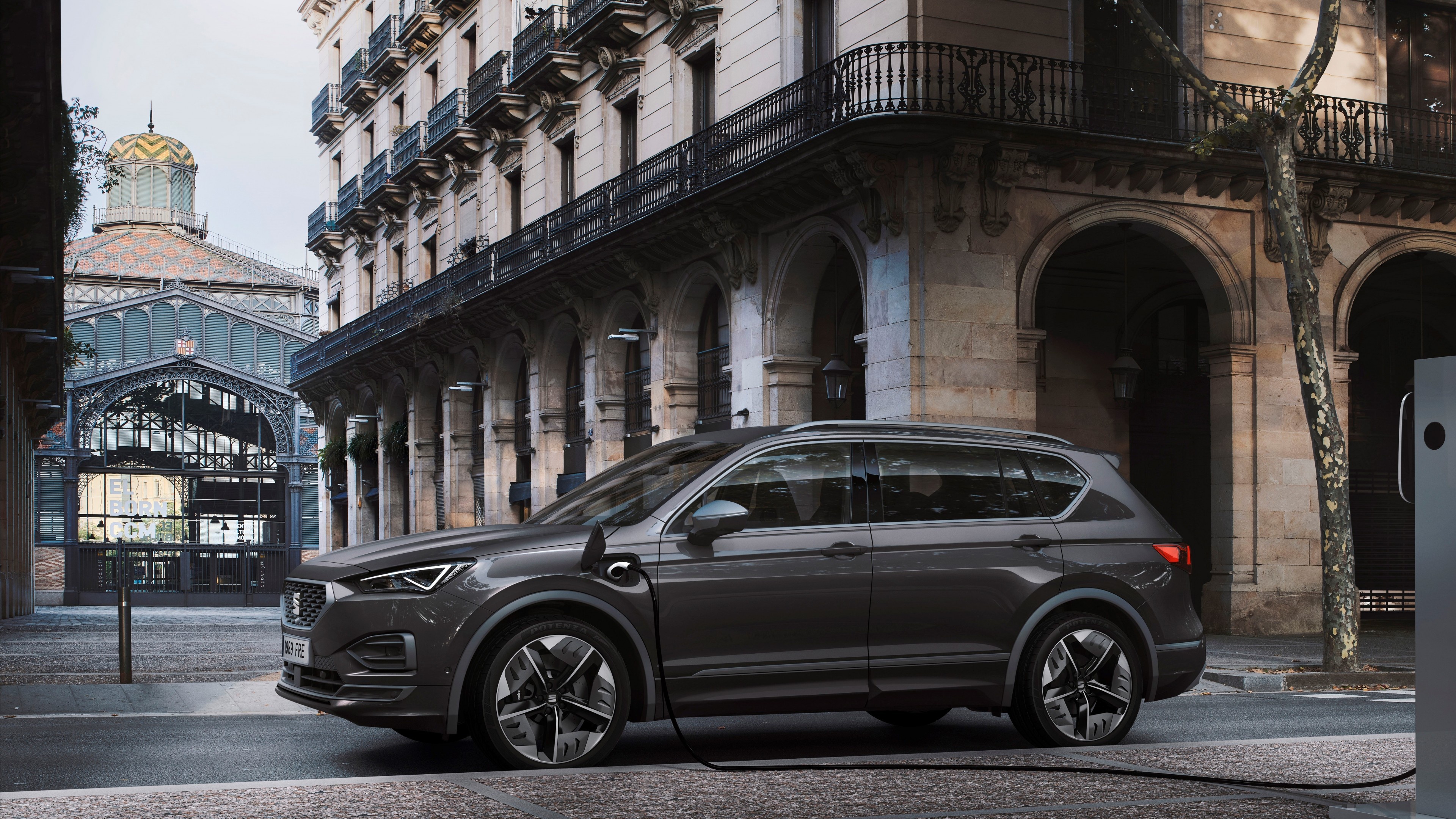 Seat Tarraco FR PHEV, Electric SUV, 2020 cars, Amazing wallpapers, 3840x2160 4K Desktop