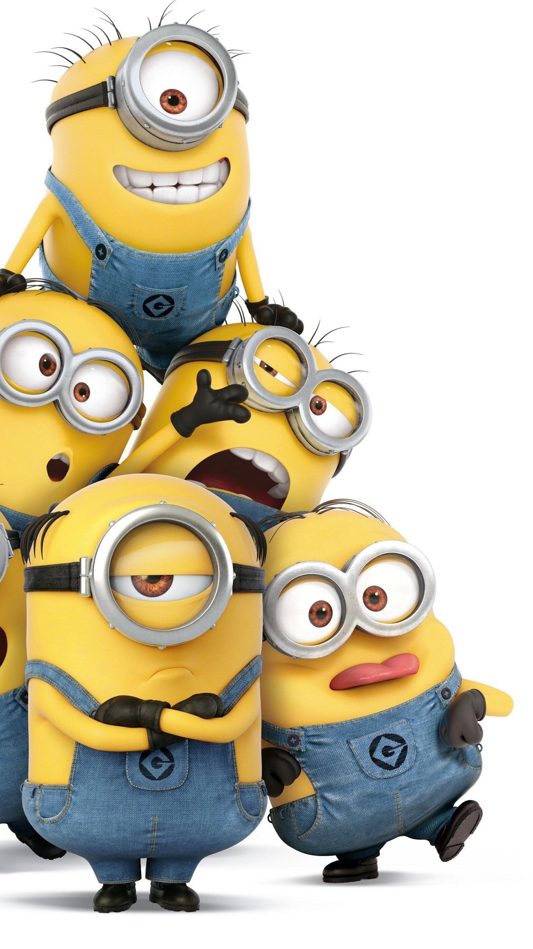 Minions, Cute, Wallpaper, Despicable Me, 1080x1920 Full HD Phone