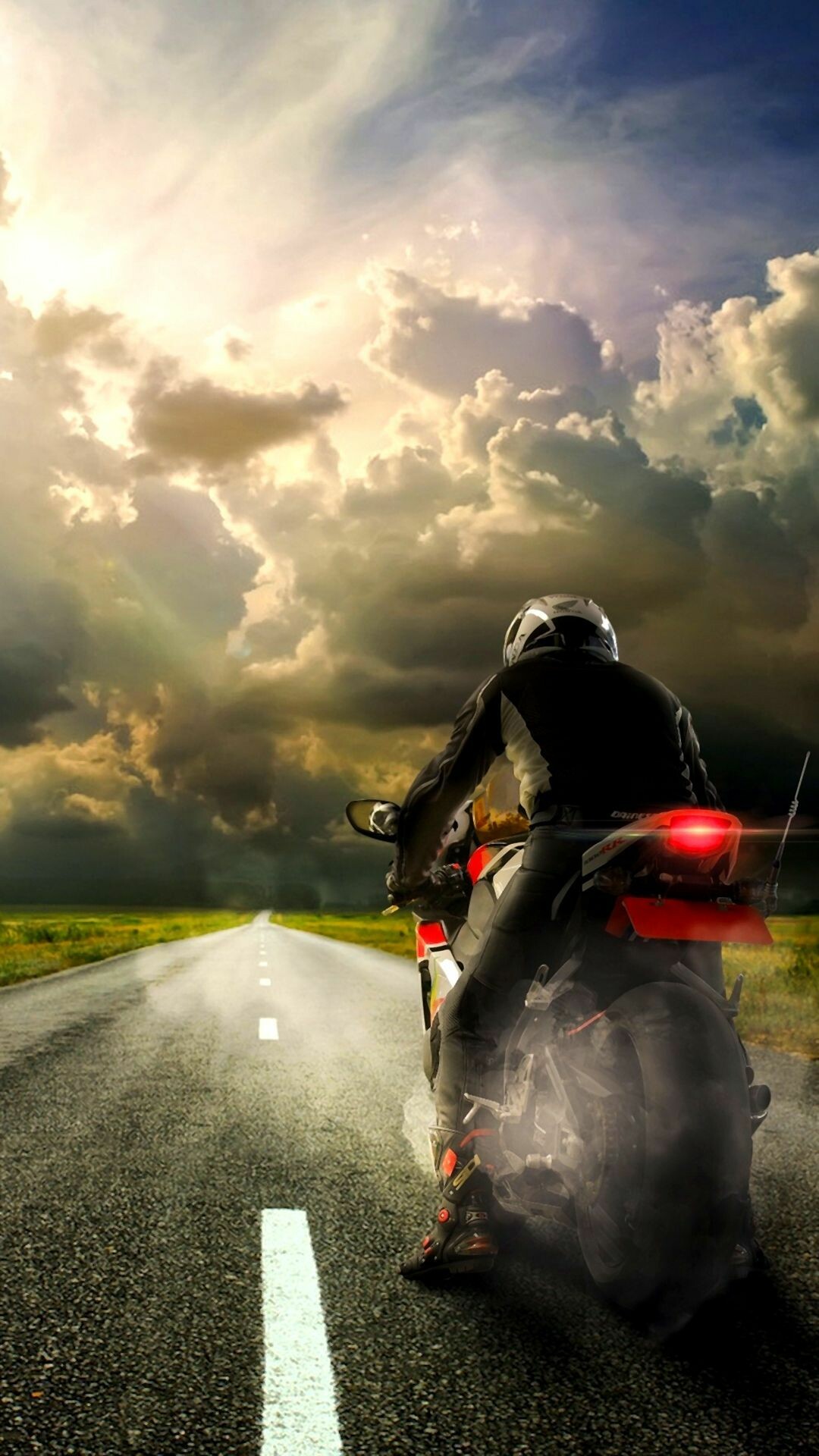 Bike, Road warrior, Speed demon, Two-wheeled elegance, 1080x1920 Full HD Phone