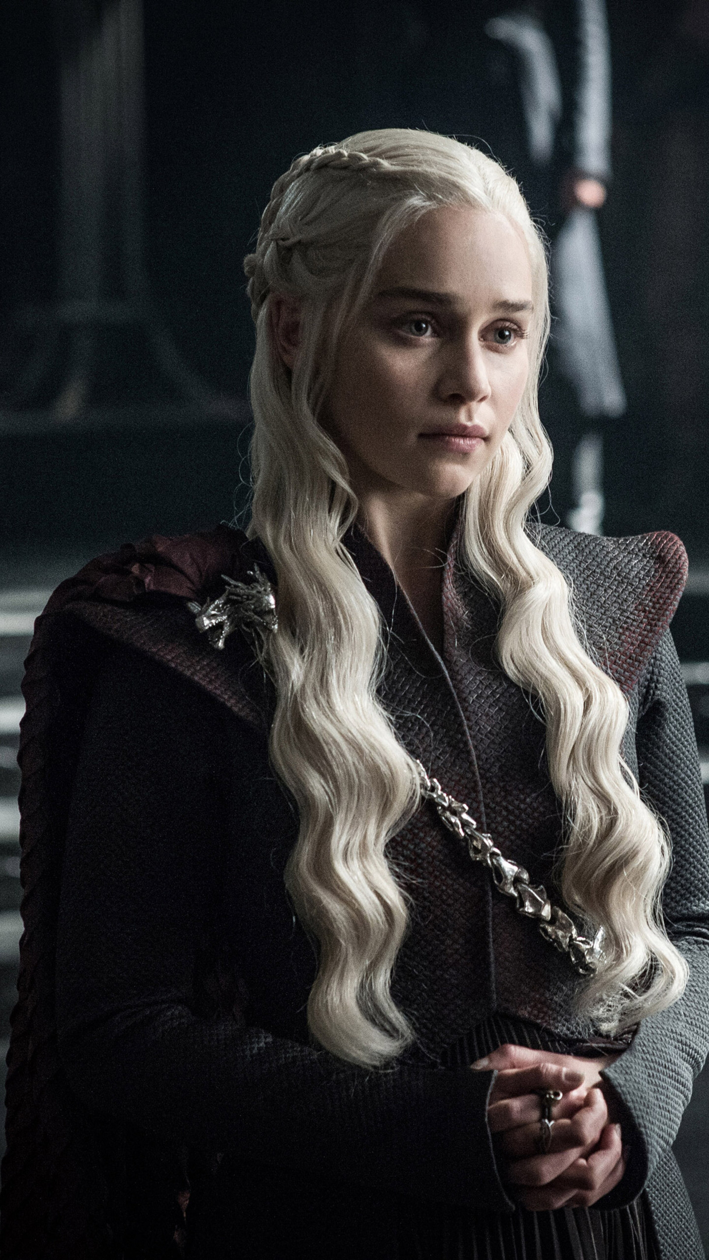 Game of Thrones, Emilia Clarke as Daenerys Targaryen, Season 7, High definition, 1440x2560 HD Phone