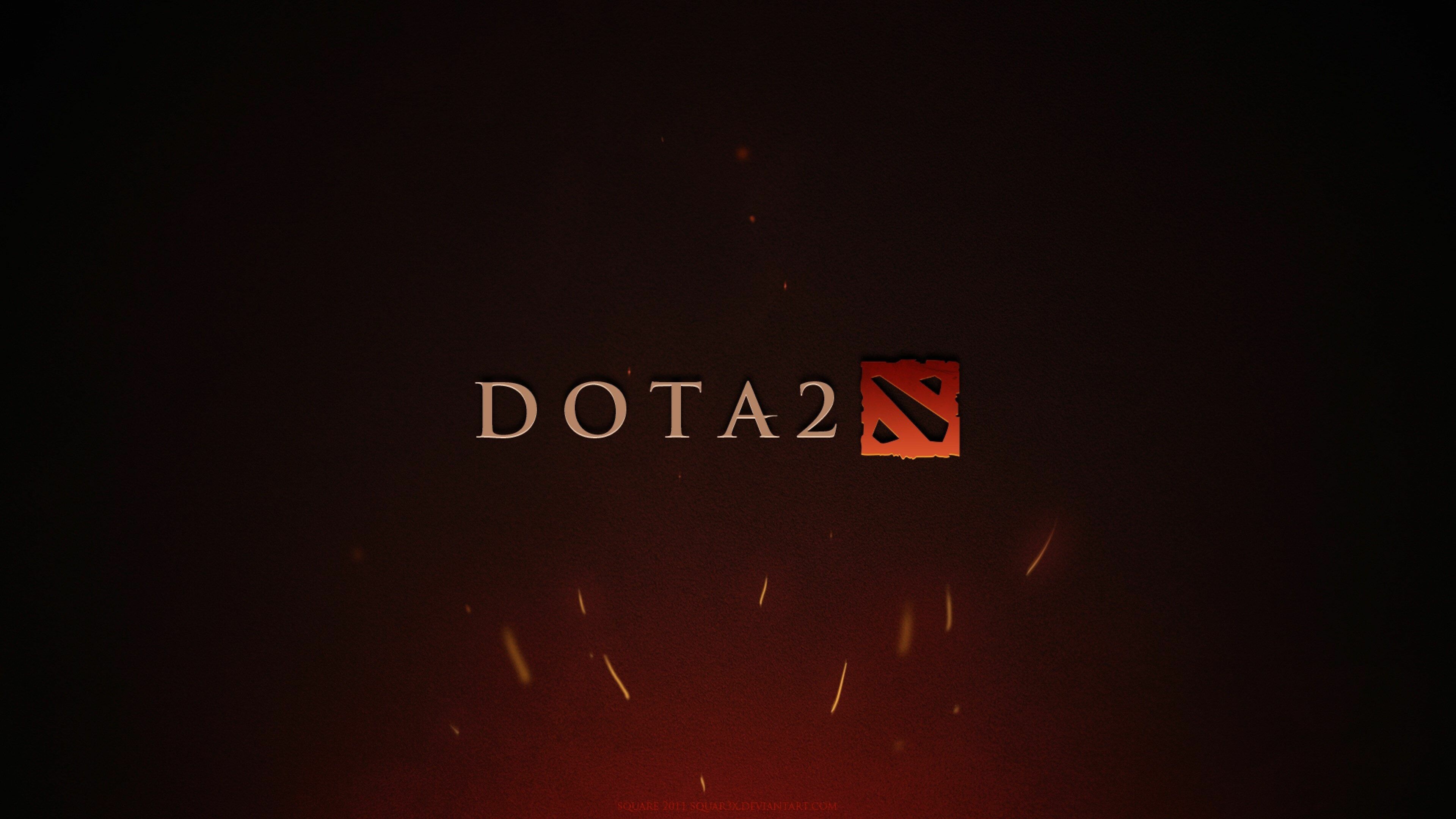 Logo, Dota 2 Wallpaper, 3840x2160 4K Desktop