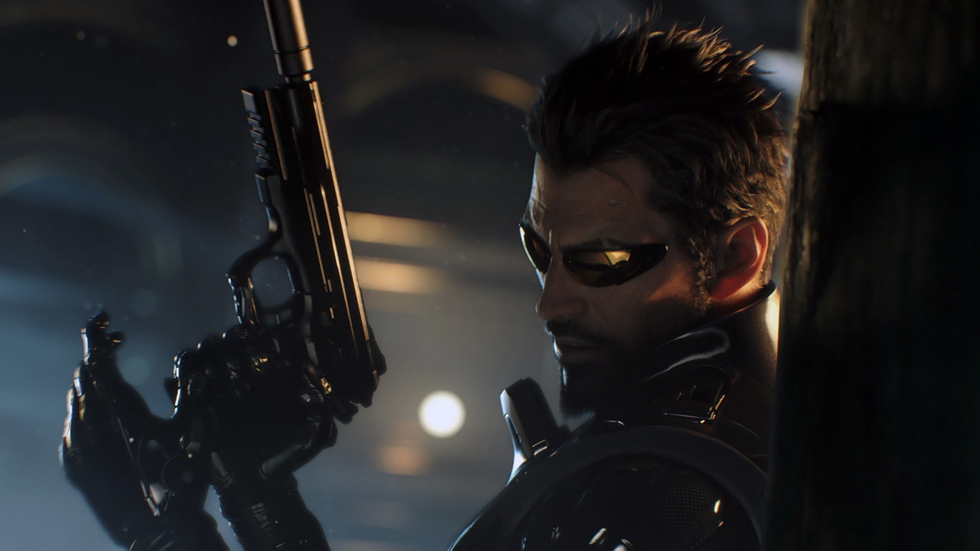 Deus Ex, Gaming, Black and gray, Human Revolution, 1920x1080 Full HD Desktop