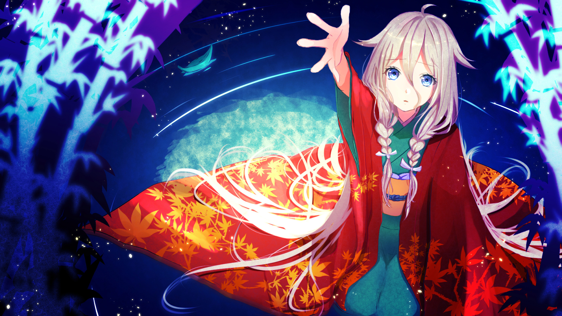 IA Vocaloid, HD wallpapers, Captivating beauty, Harmonious illustrations, 1920x1080 Full HD Desktop