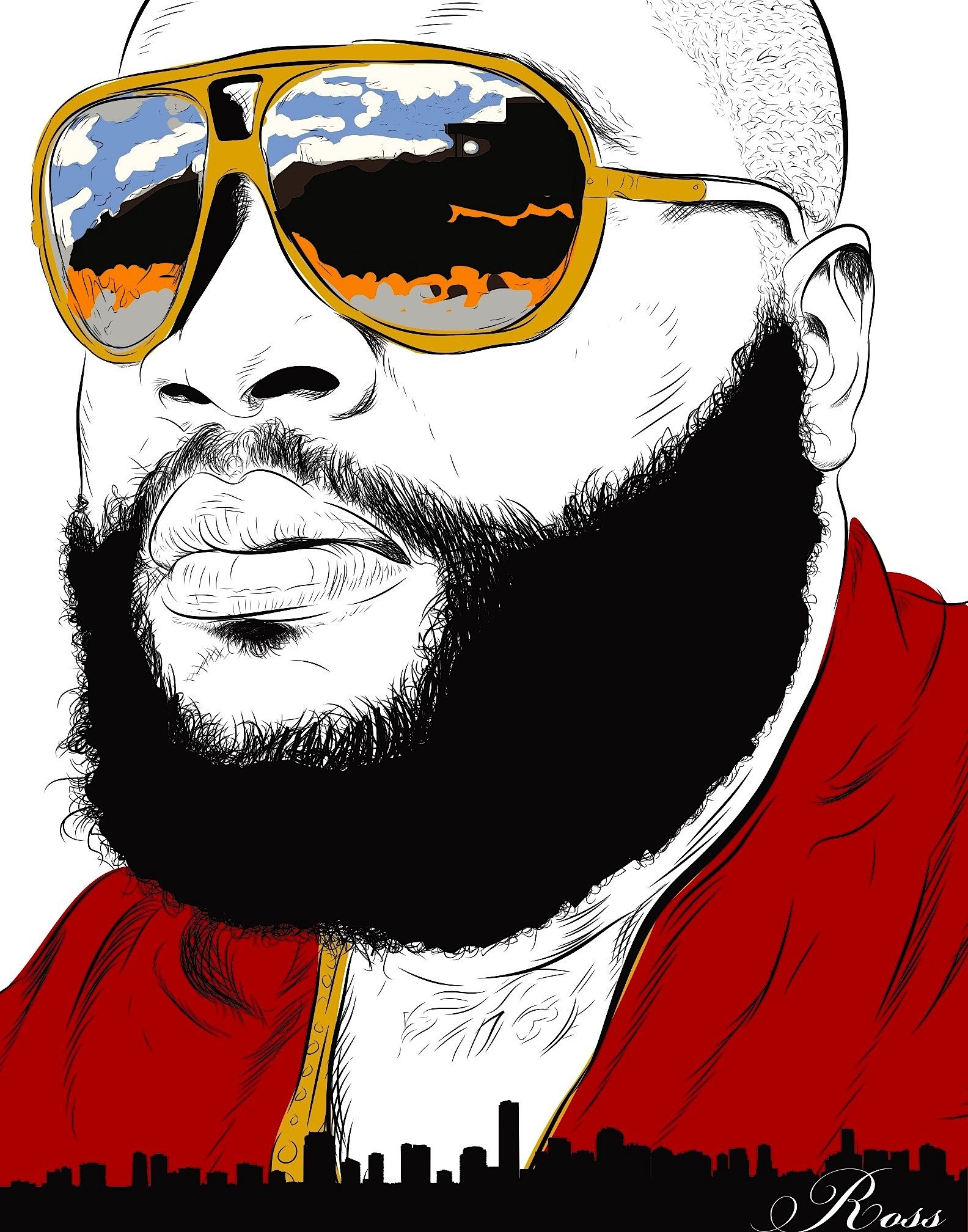 Rick Ross's radio, Hip hop history, Ross's impact, iHeartRadio tribute, 1590x2020 HD Phone