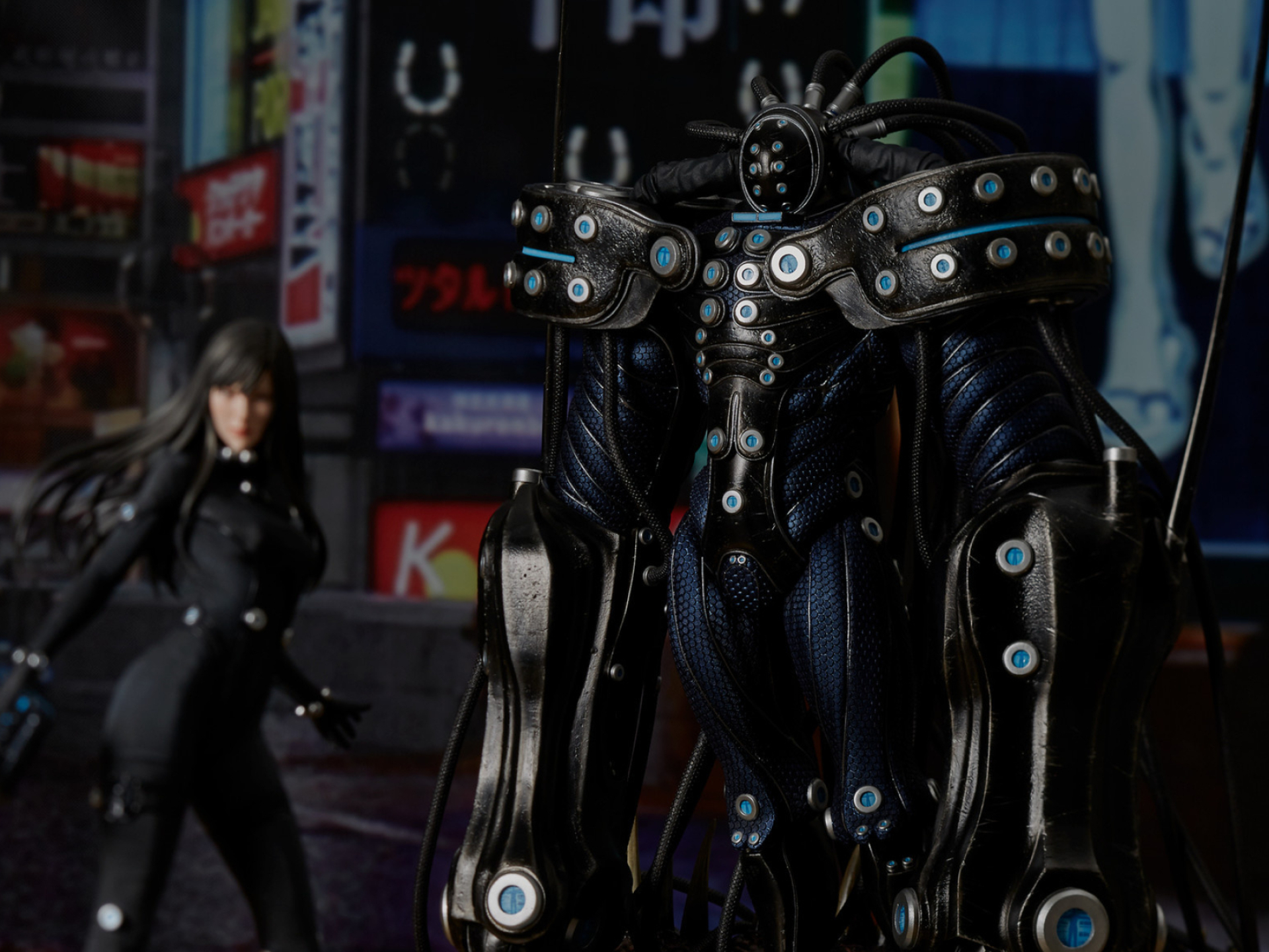 Gantz Anime, Gantzo hard suithachiro, Oka 16 scale statue, Gecco corp Gantz, 1920x1440 HD Desktop