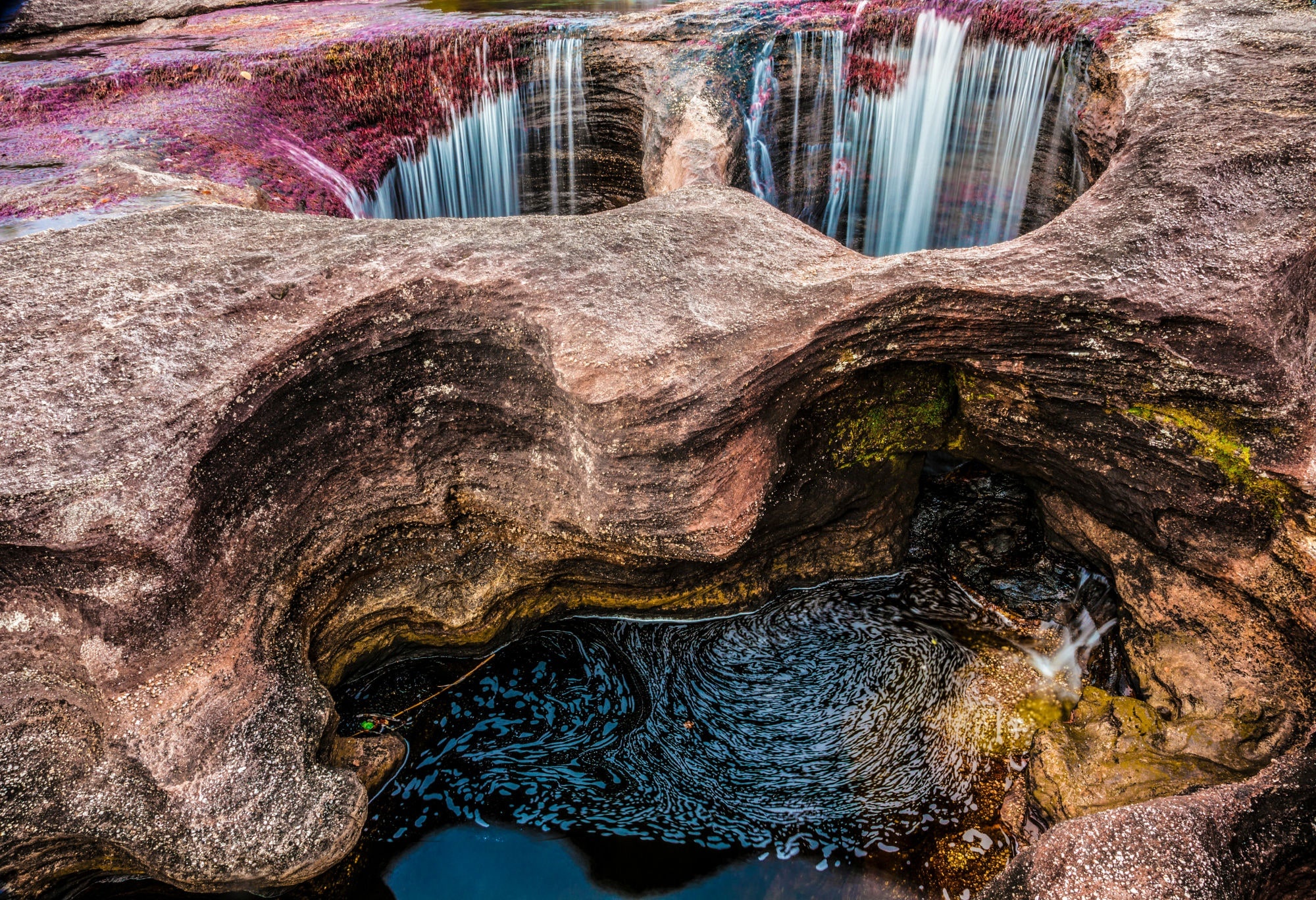 Serrania de la Macarena, Cao Cristales, Breathtaking scenery, Colombian traveler, 2000x1370 HD Desktop