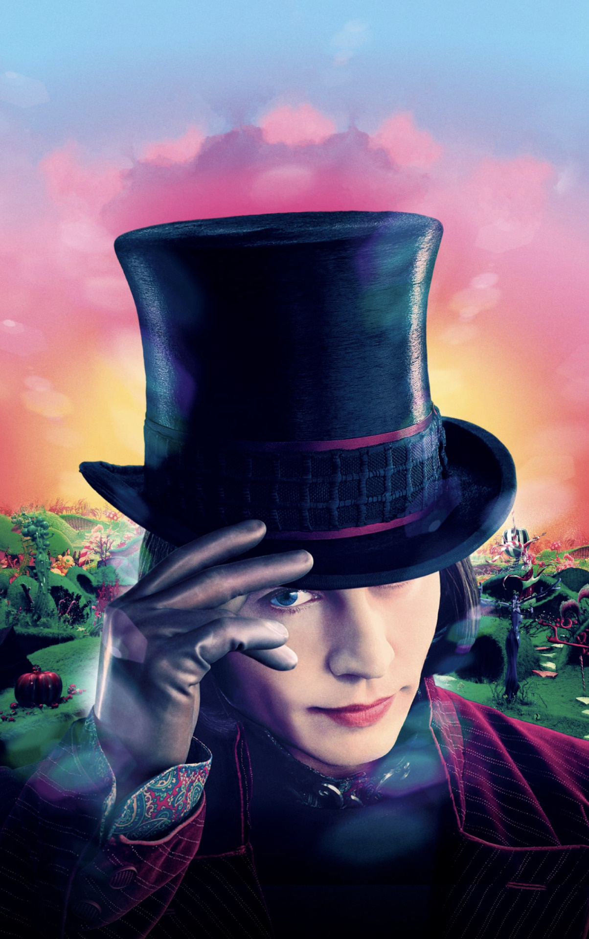 Wonka worldwide inc, Alternate versions, Main poster, Movie, 1210x1920 HD Phone