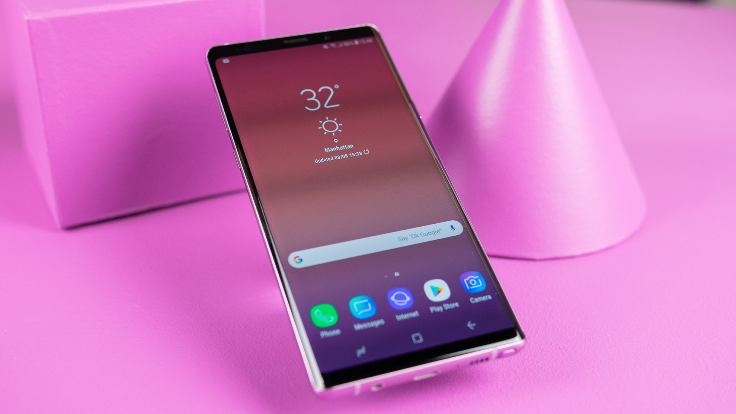 Samsung Galaxy Note 9, Stunning wallpapers, Full resolution, Premium quality, 2560x1450 HD Desktop