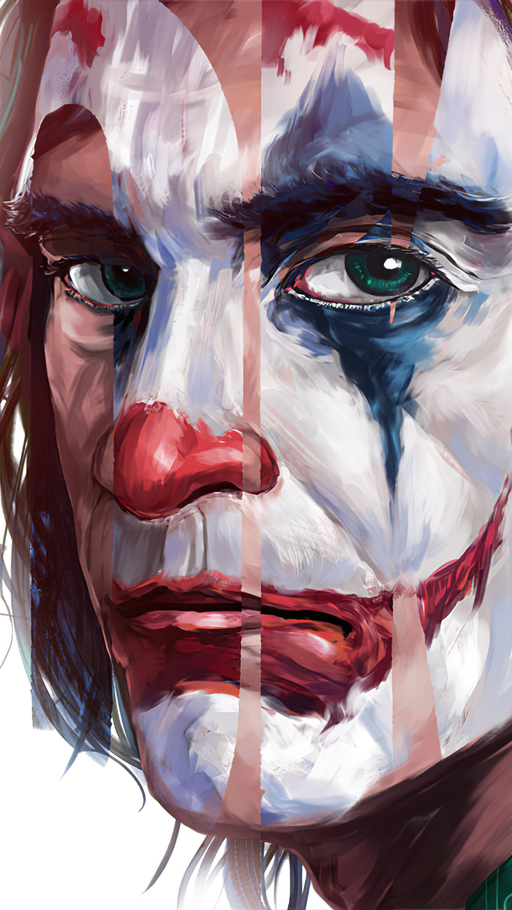 Joker, Paint Wallpaper, 2160x3840 4K Phone