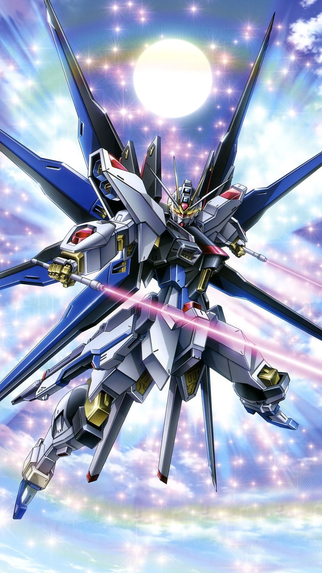 ZGMF-X20A Strike Freedom, Gundam Wallpaper, 1080x1920 Full HD Phone