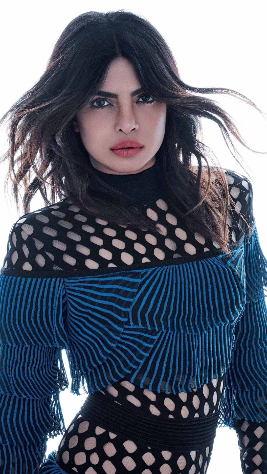 Elle India actress, Priyanka Chopra, Wallpaper beauty, Stunning celebrity, 1080x1920 Full HD Phone